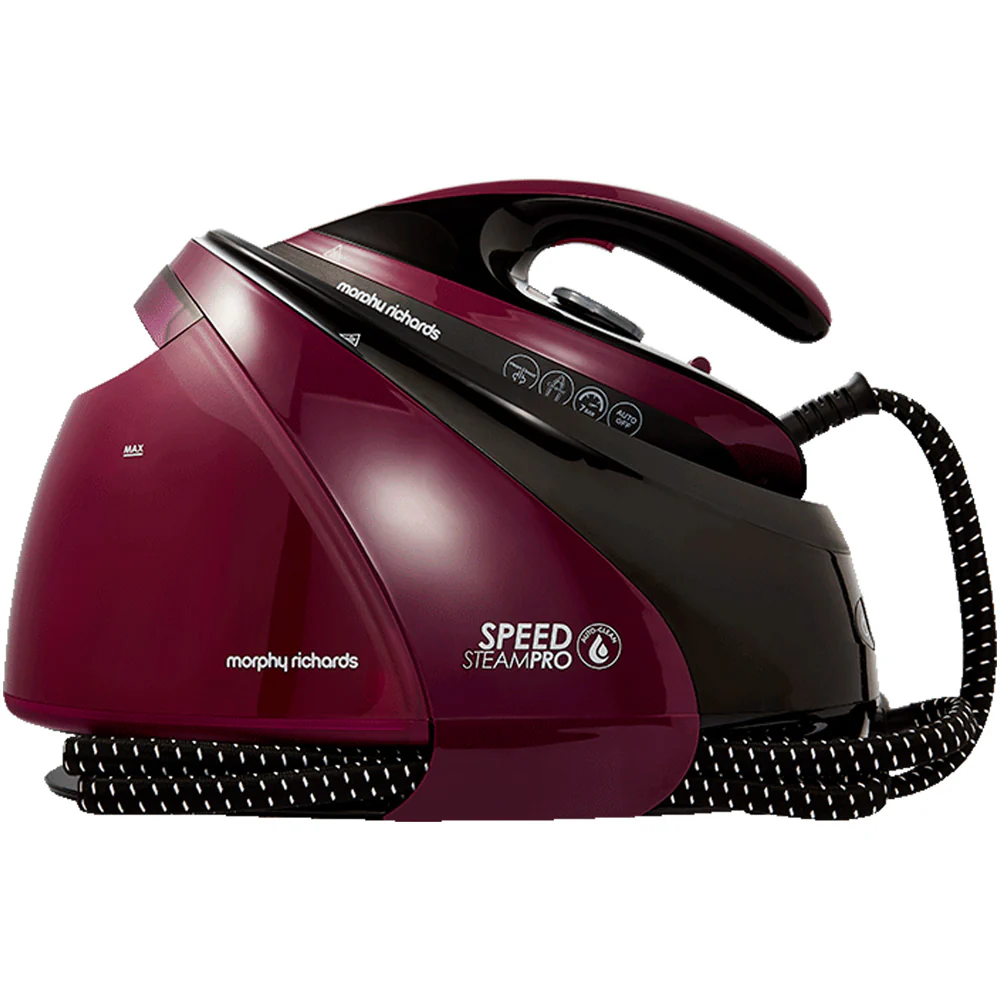 2025 Morphy Richards 332102 Speed Steam Pro Stoomgenerator met Automatische Reiniging �C Paars