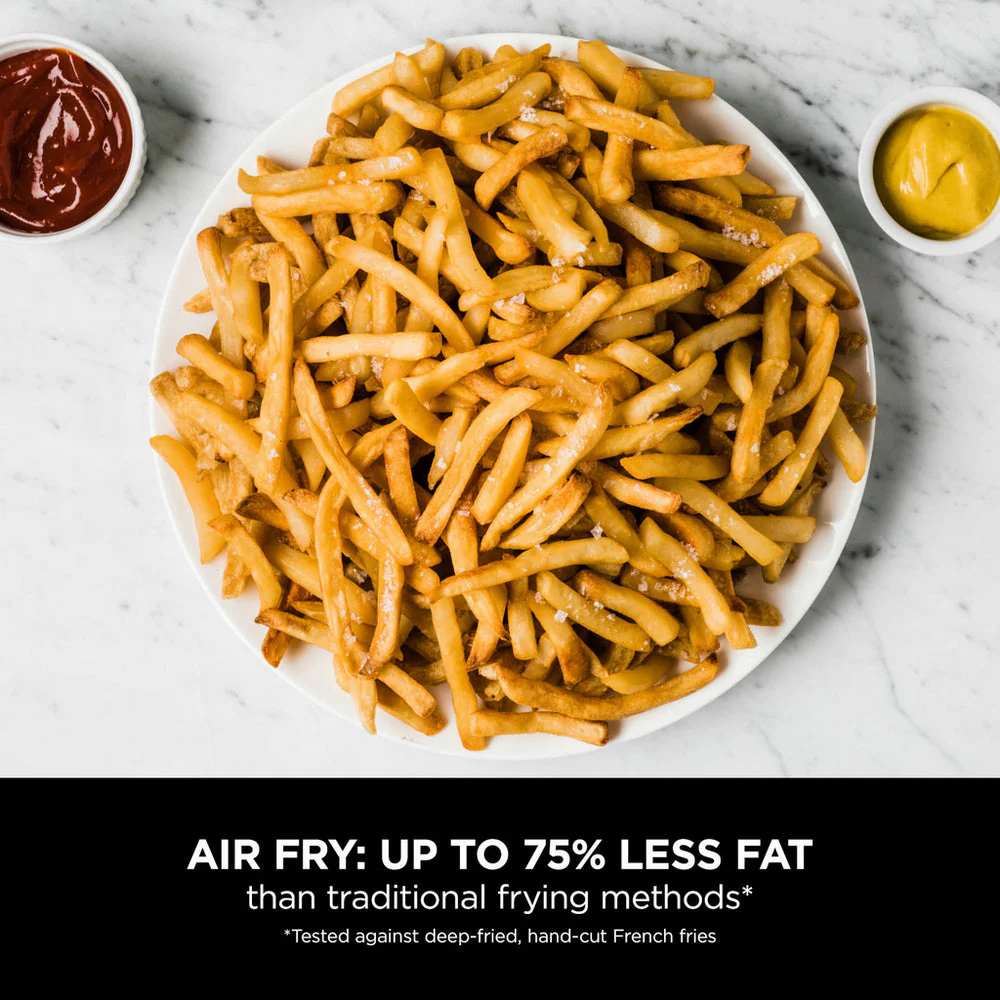 2025 Ninja Foodi FlexDrawer Heteluchtfriteuse AF500UK 10,4L Zwart - OPRUIMING