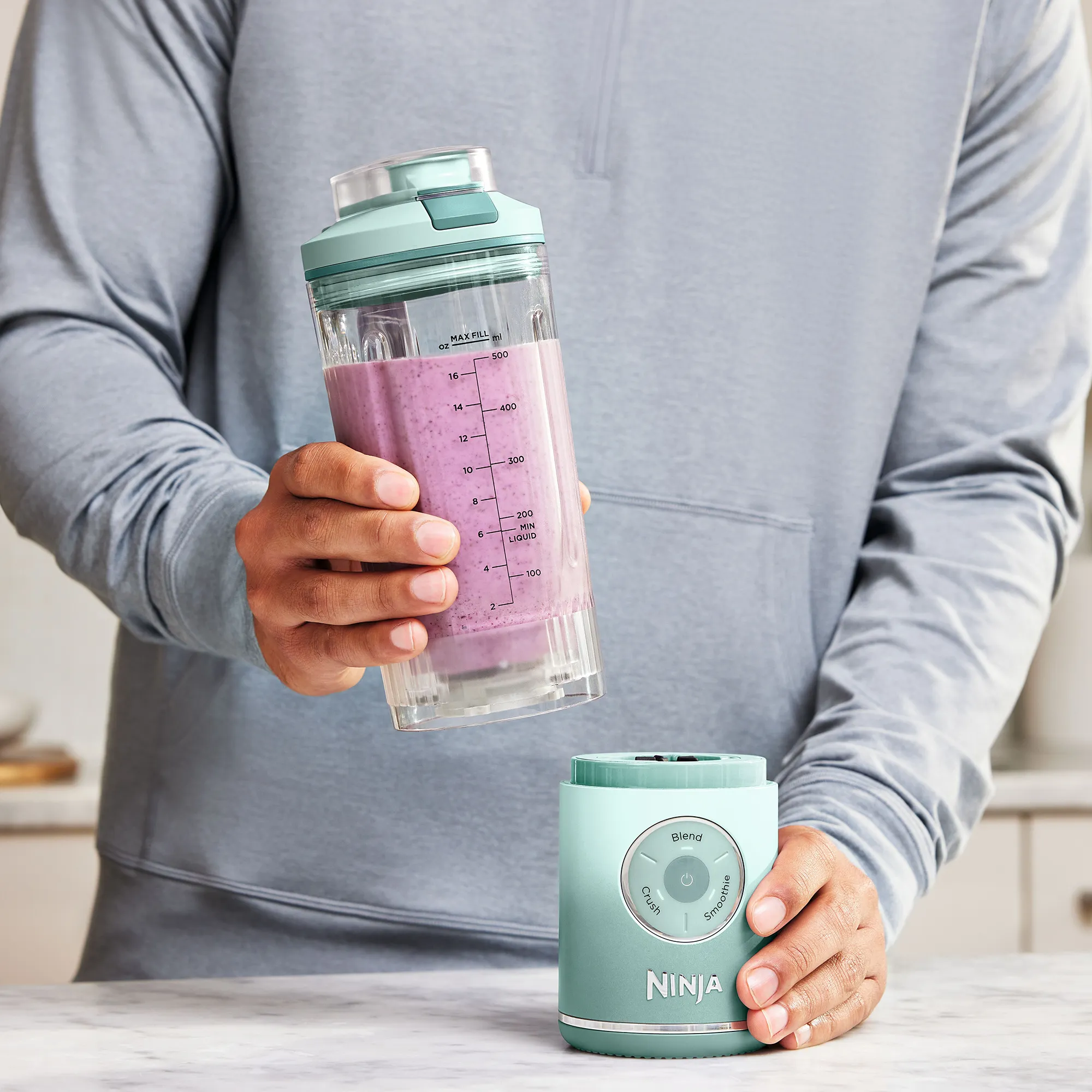 2025 Ninja Blast Max Draadloze Draagbare Blender