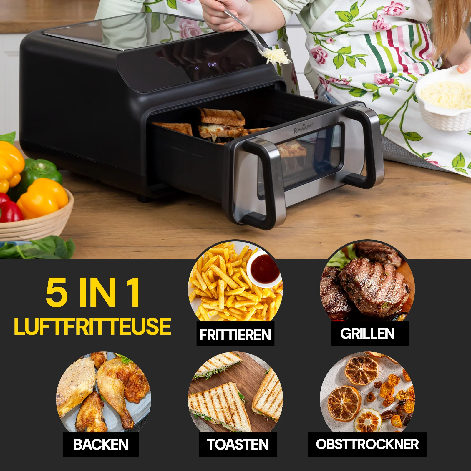 2025 Rosmarino Infinity MasterPro heteluchtfriteuse 