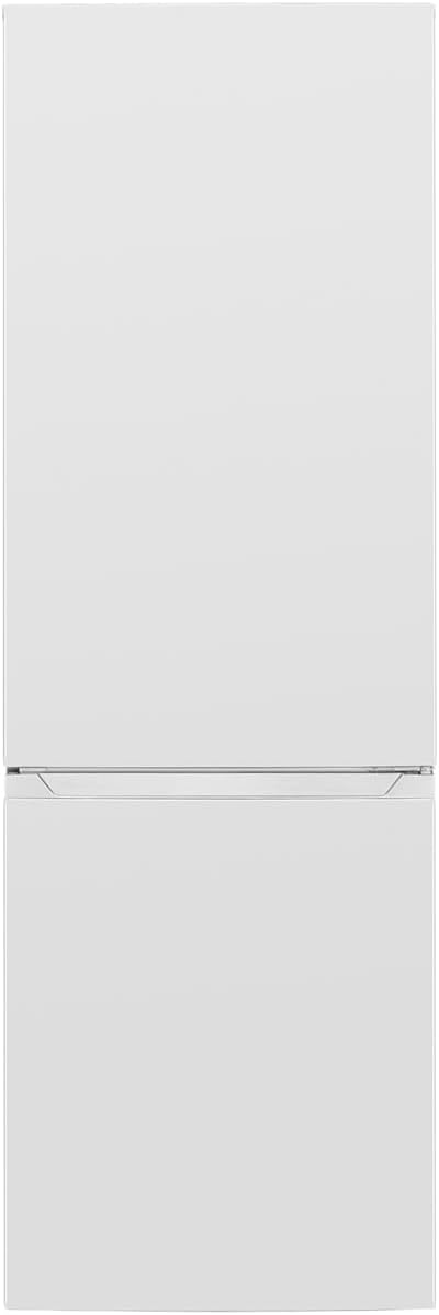 Bomann  Fridge-freezer, 269 l capacity - cooling: 198 L | freezing: 71 l, energy saving, quiet 39 dB, LED, interchangeable door stop, height: 180 x width: 55 x depth: 56 cm - KG 184.1 inox