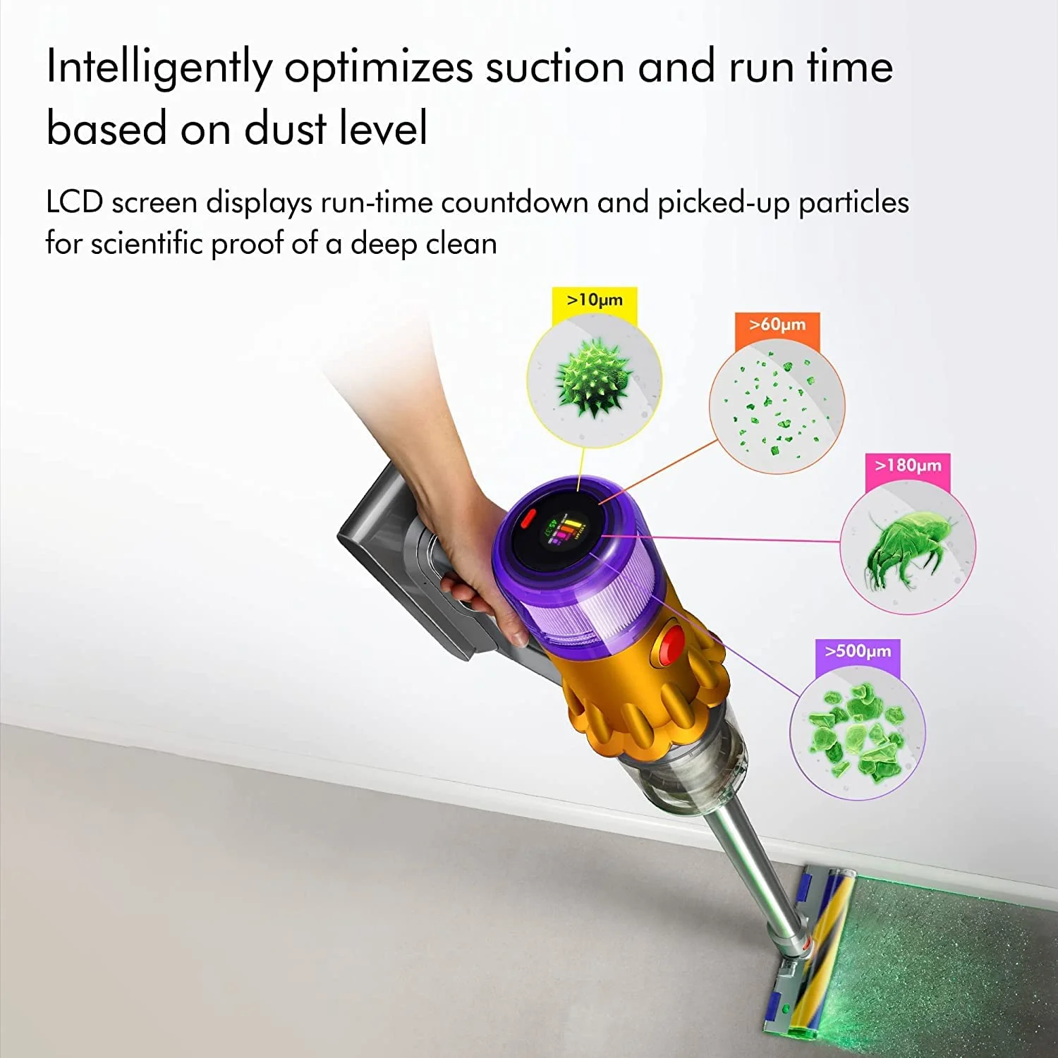 Dyson V12 Detect Slim+ draadloze stofzuiger