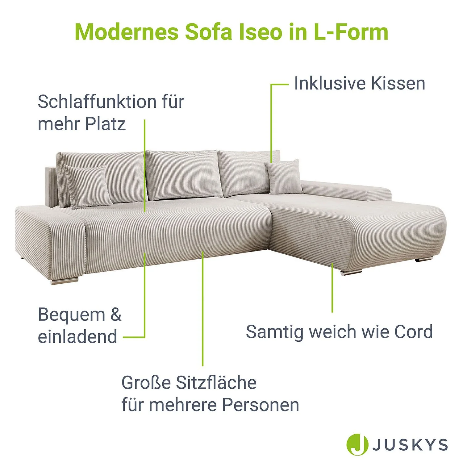 2025 Schlafcouch Iseo �C Laat je inspireren door comfort en design!