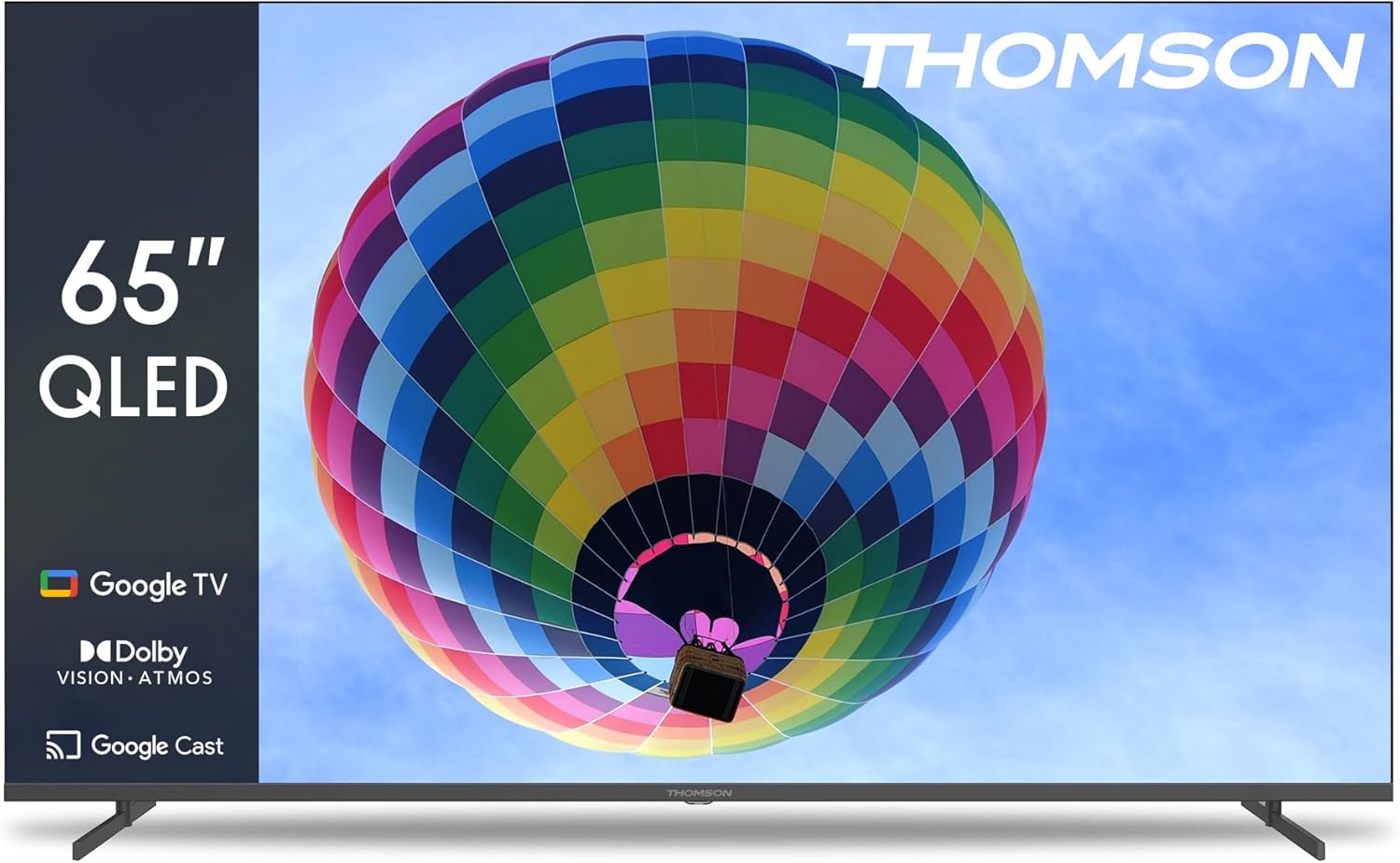 THOMSON 32 Inch (81cm) Full HD Google Smart TV, Wi-Fi, Dolby Audio, HDR10, Bluetooth 5.1, Triple Tuner (Cable/Satellite/Antenna), HDMI, CI+, A+ Panel - 32FG2S14