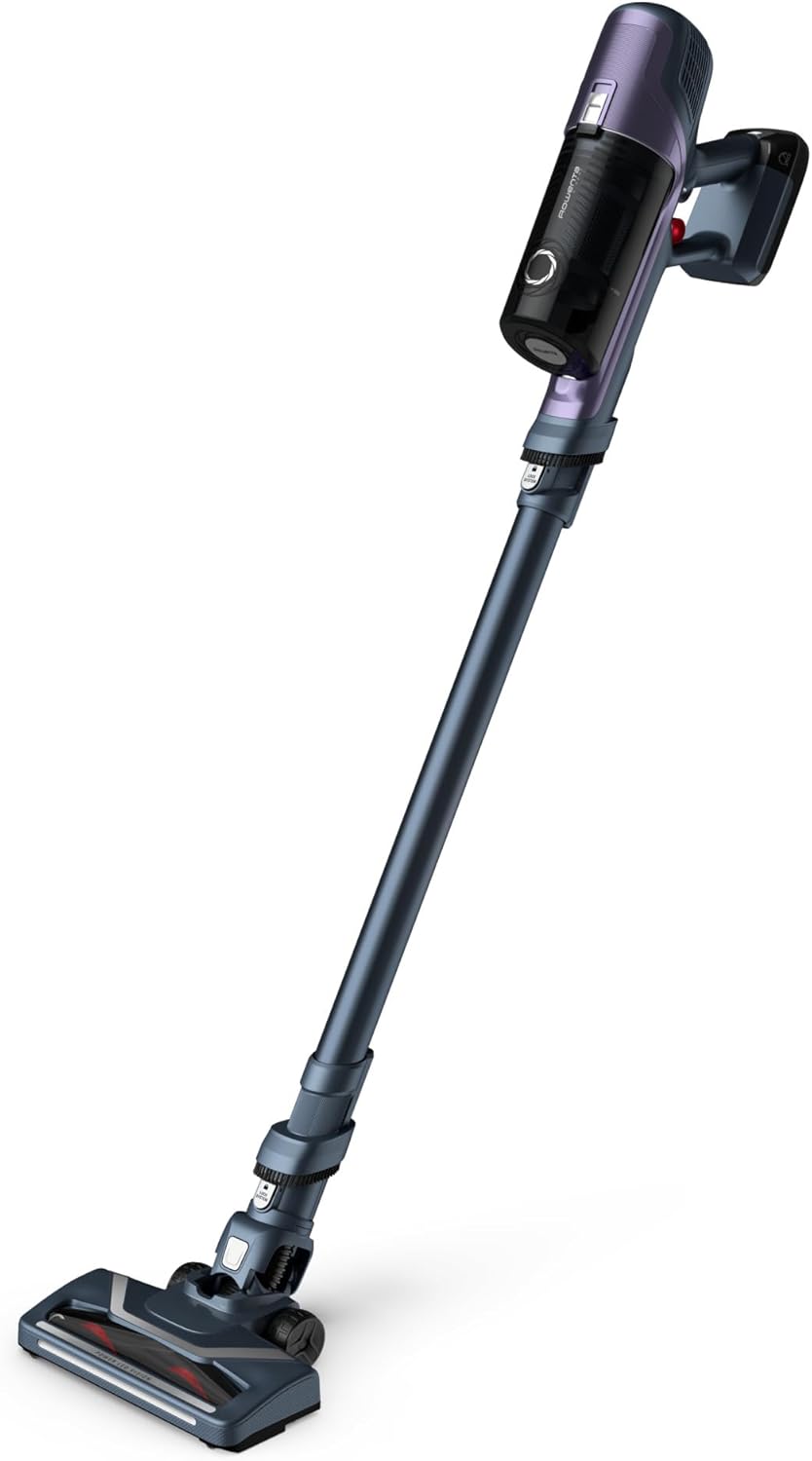 Rowenta X-pert 6.60 Essential RH6838, Cordless Stick Vacuum Cleaner, Automatic Speed Settings, Up to 45 Minutes Autonomy, Removable Battery, Lightweight Design, Dust Thief