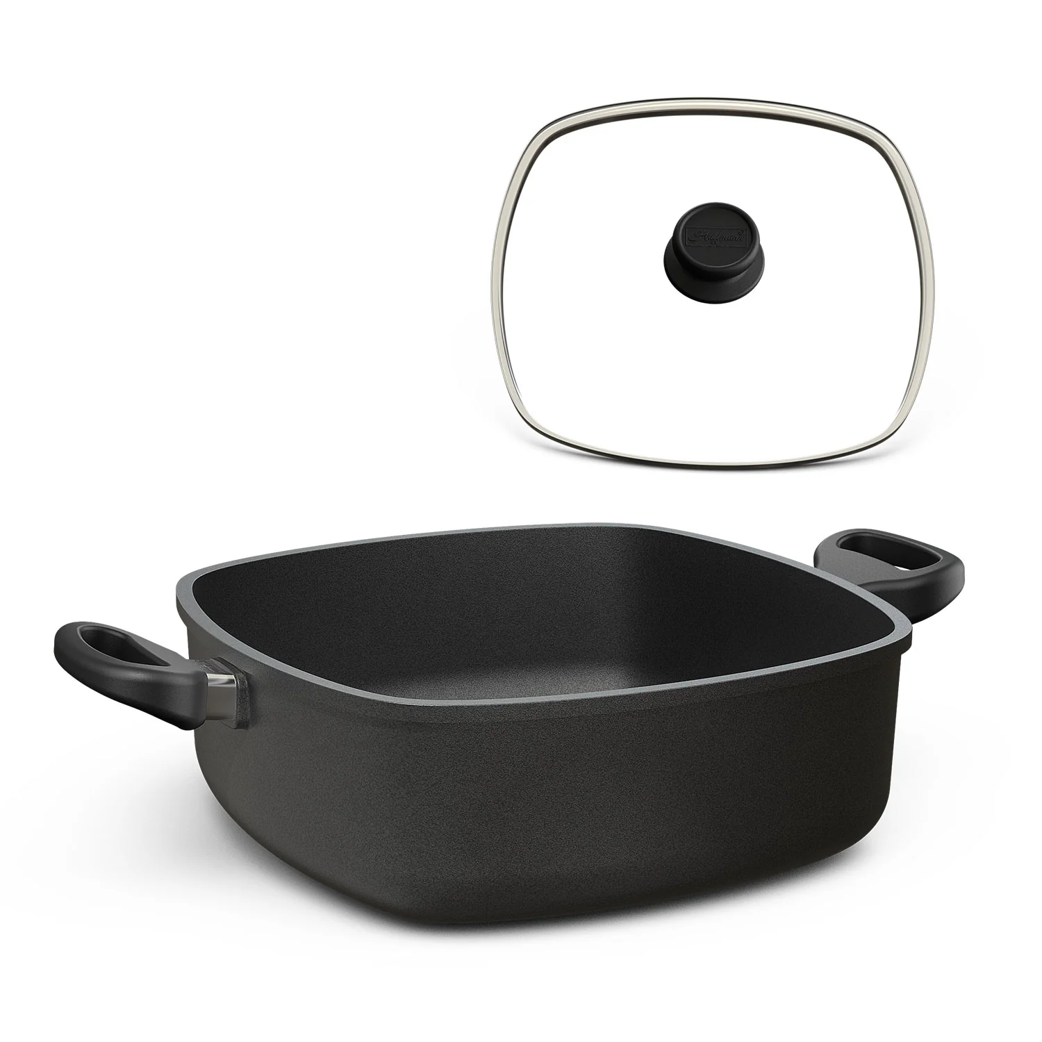 2025 Vierkante Braadpannen 28x28 cm I Optionele deksel