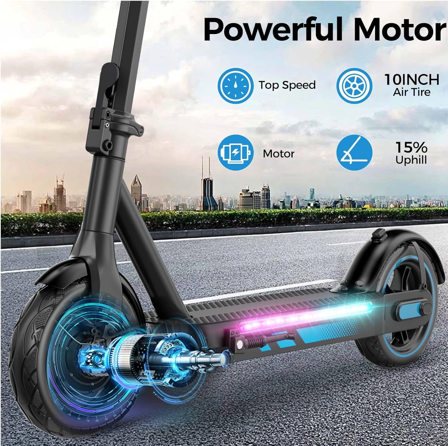 Electric Scooter, 8.5