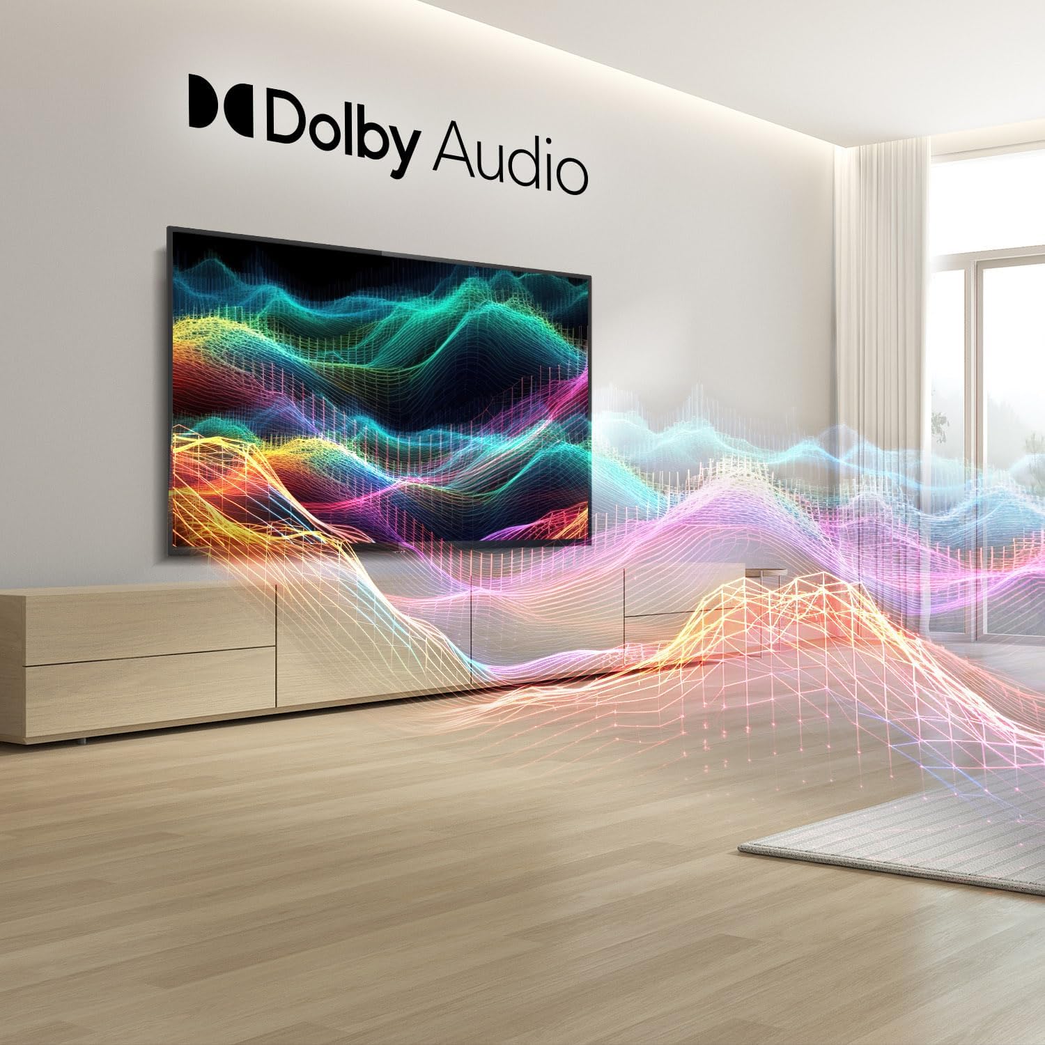 RCA RS32H2 Android Smart TV 32 inch (80 cm) Televisie met Google Assistant, Chromecast, Netflix, Prime Video, Google Play, YouTube, Disney+, WiFi, BT-afstandsbediening met microfoon, DVB-S/S2/T/T2/C