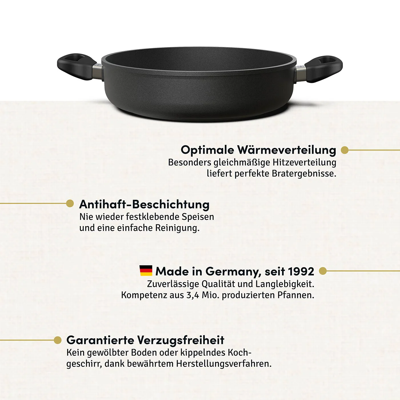 2025 Schmorpfanne / Br?ter rund ? 20-32 cm I Deckel optional