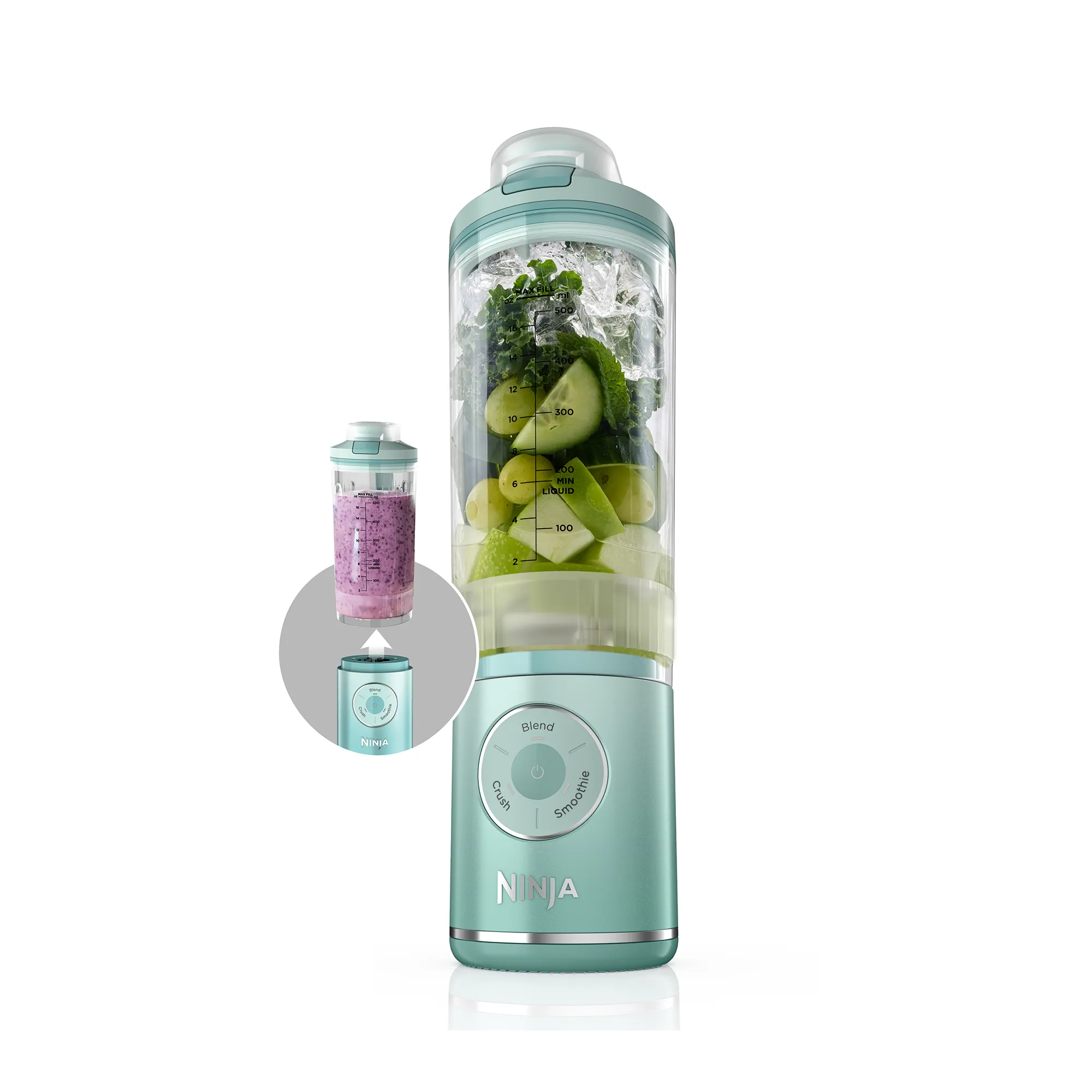2025 Ninja Blast Max Draadloze Draagbare Blender