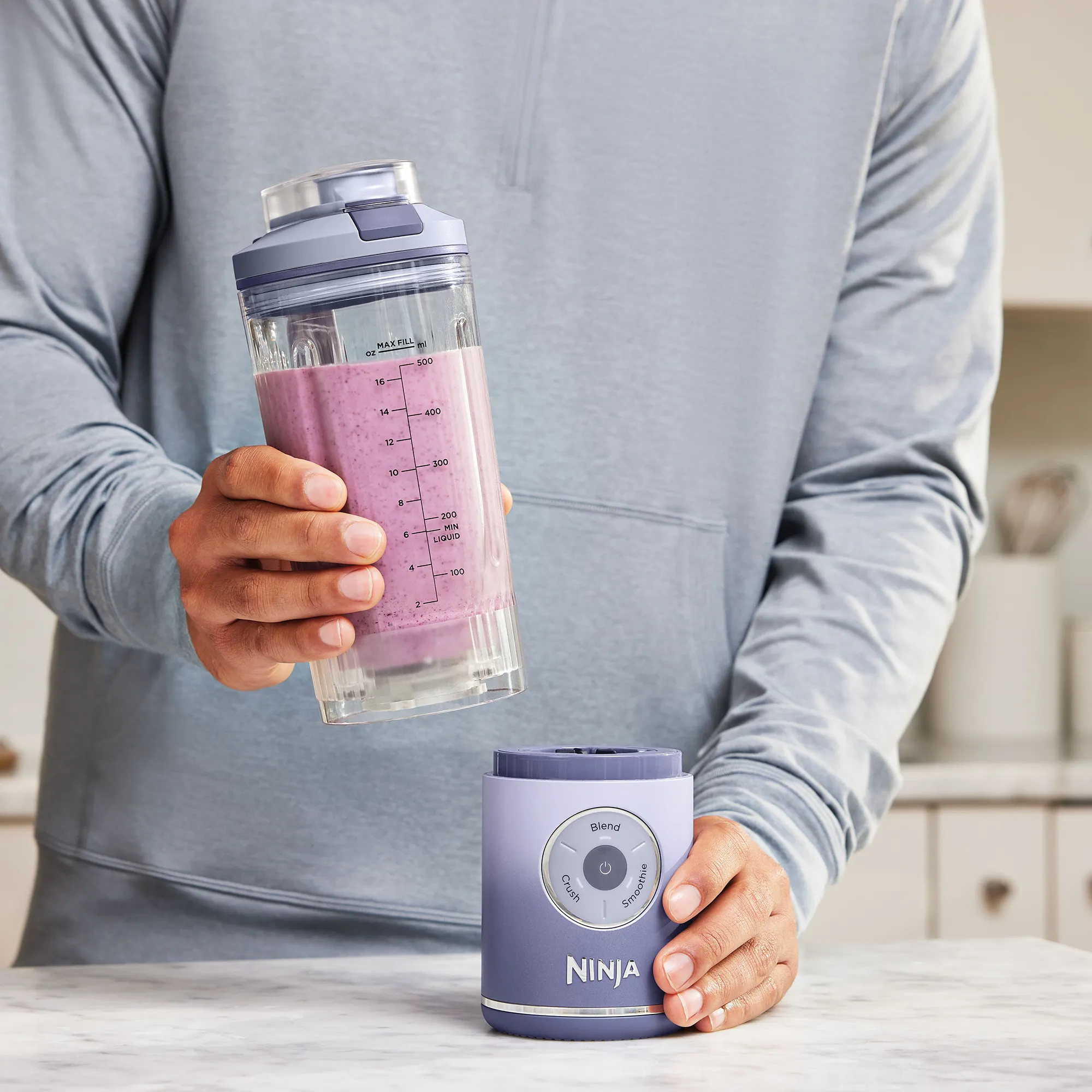 2025 Ninja Blast Max Draadloze Draagbare Blender