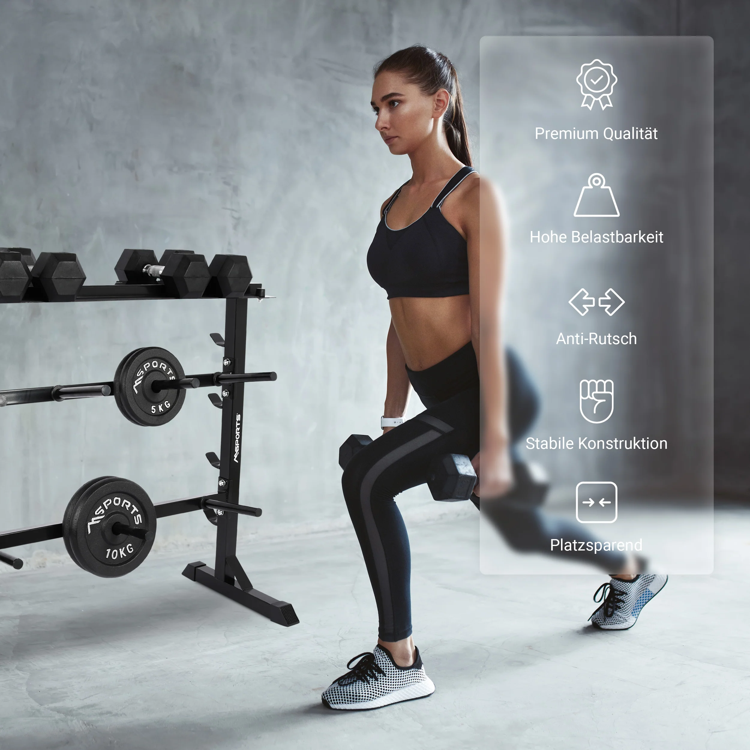 2025 Multifunctionele Halterstandaard