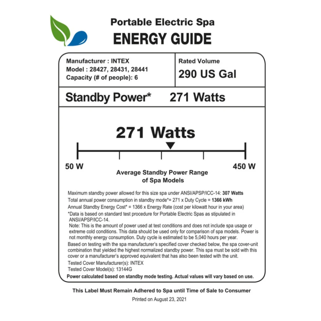 Intex PureSpa Bubble Massage Opblaasbare Spa Set met 120 Jets