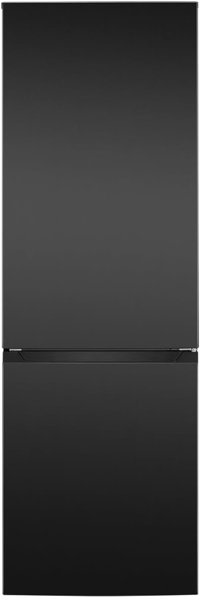 Bomann  Fridge-freezer, 269 l capacity - cooling: 198 L | freezing: 71 l, energy saving, quiet 39 dB, LED, interchangeable door stop, height: 180 x width: 55 x depth: 56 cm - KG 184.1 inox