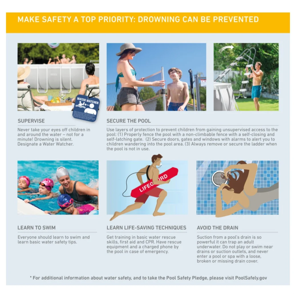 Intex Oval Prism Frame Zwembad Set 20 voet x 10 voet x 48 inch