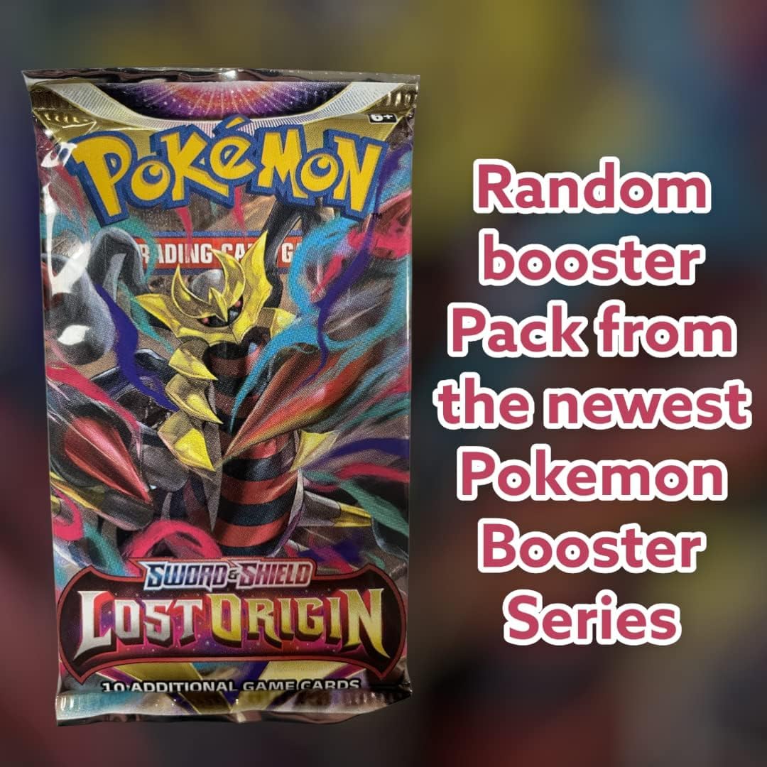Pokeman Mystery Booster (Random English Booster) + Heartforcards  Shipping Protection (10 Boosters)