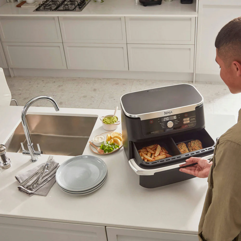 2025 Ninja Foodi FlexDrawer Luchtfriteuse 10,4L Zwart
