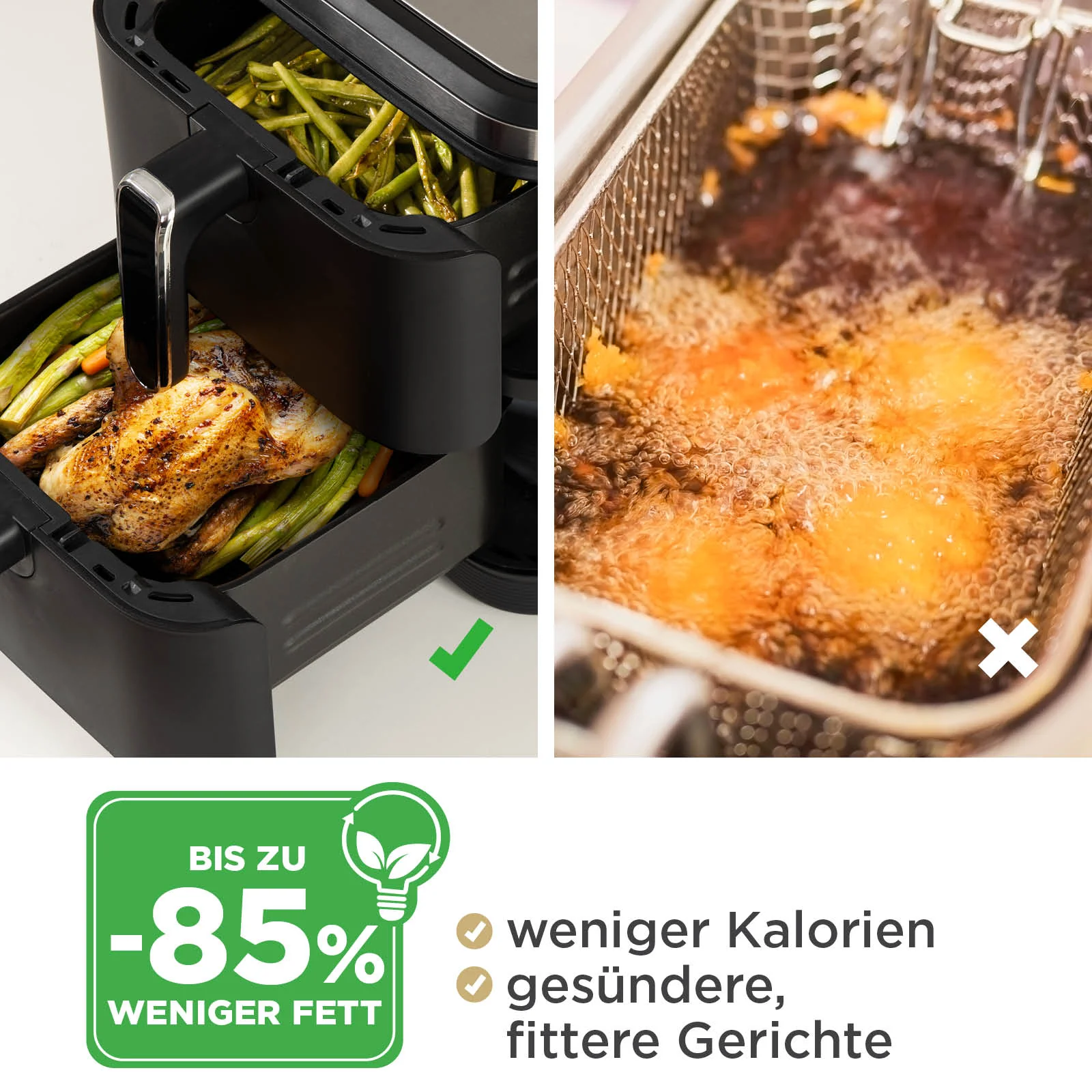 2025 Rosmarino Tower XXL heteluchtfriteuse �C 10,4 L