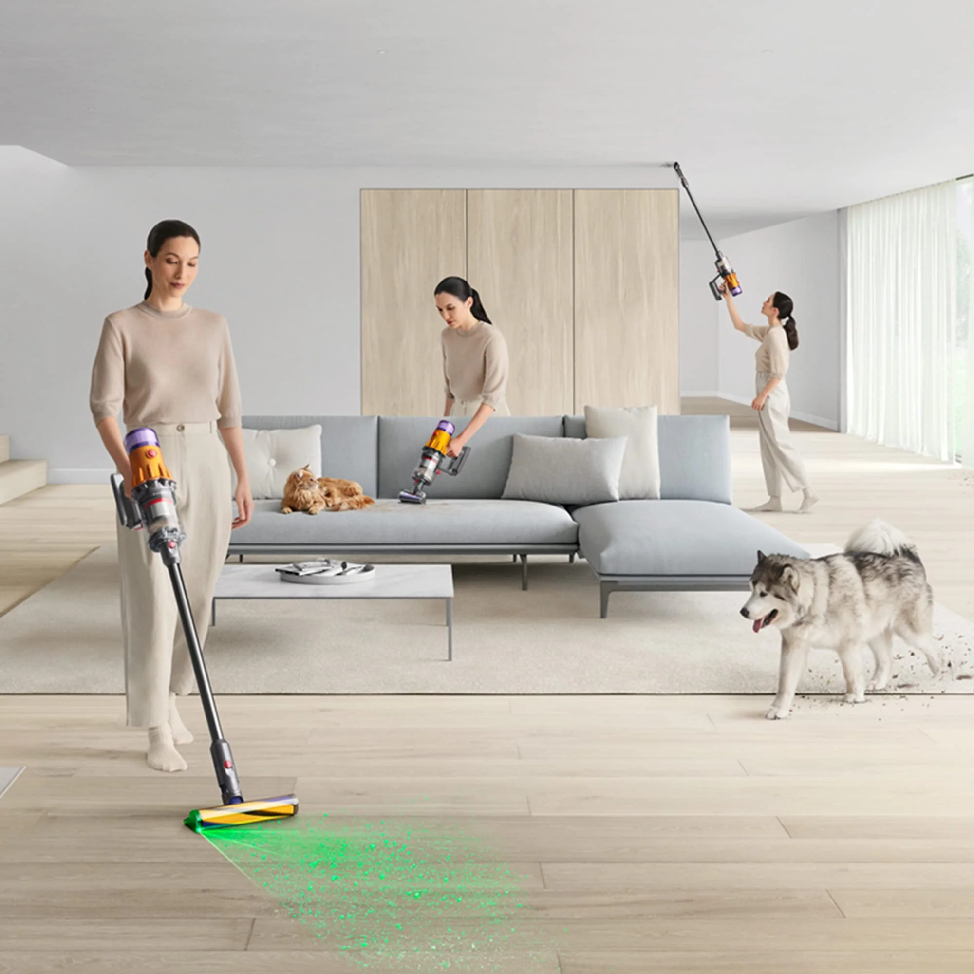 Dyson V12 Detect Slim+ draadloze stofzuiger