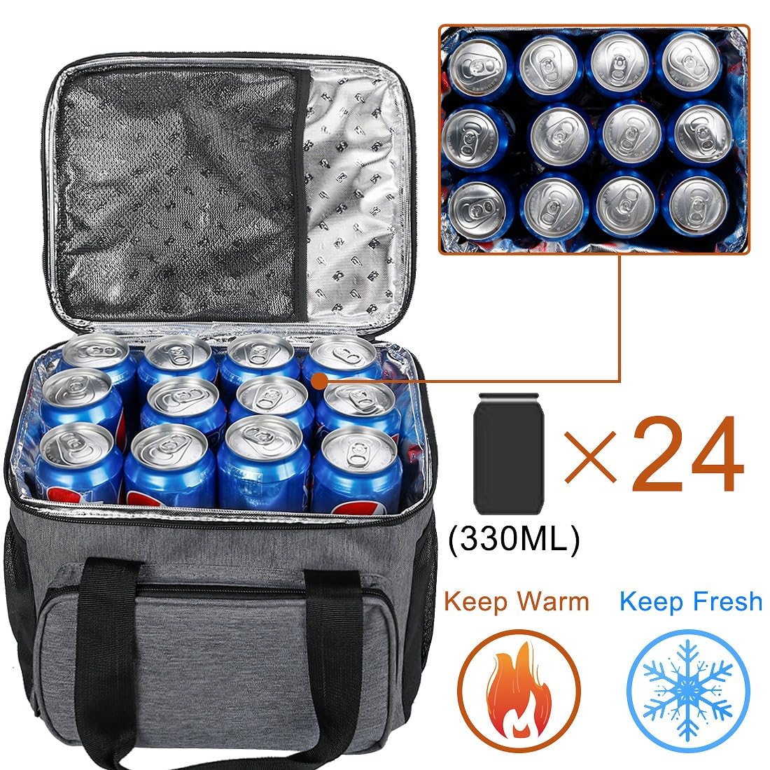 Thermische Isolerende Bezorgen Tassen voor Voedsel �C Houdt Eten Warm, Geschikt voor Catering