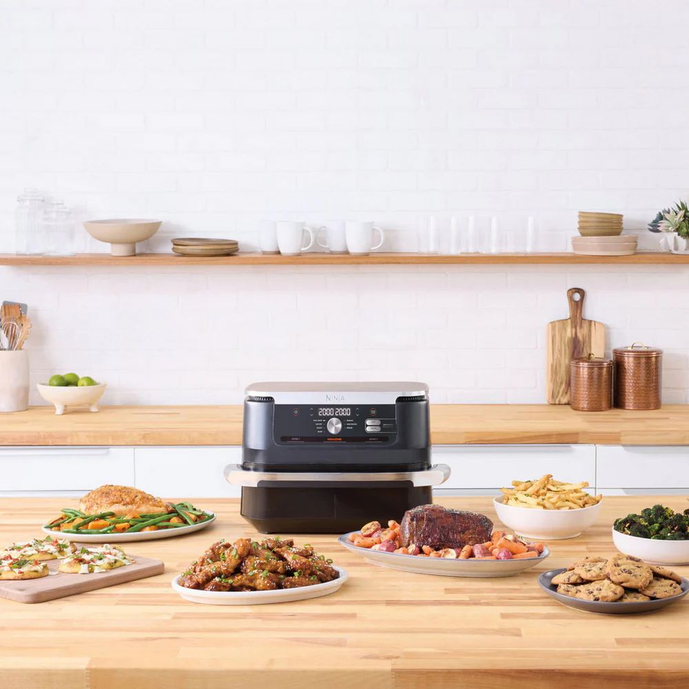 2025 Ninja Foodi FlexDrawer Heteluchtfriteuse AF500UK 10,4L Zwart - OPRUIMING