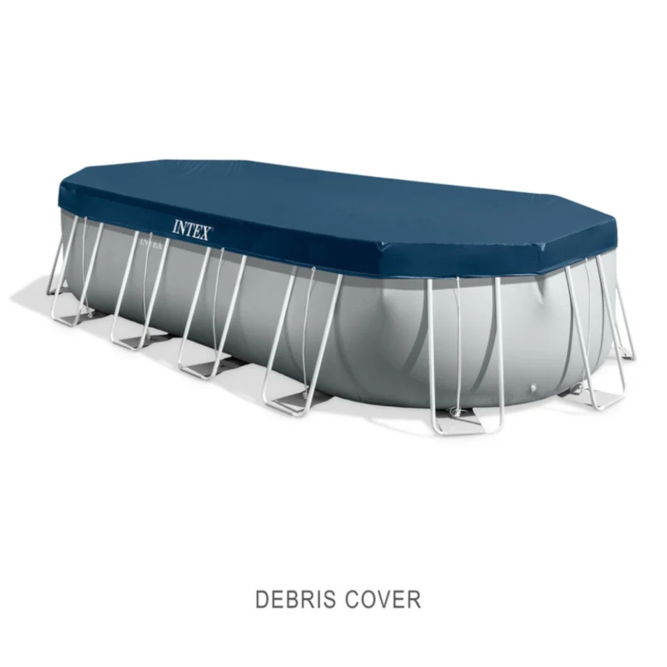 Intex Oval Prism Frame Zwembad Set 20 voet x 10 voet x 48 inch