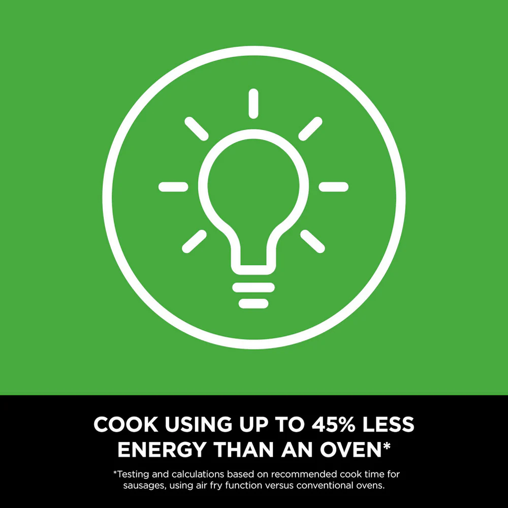 2025 Ninja Foodi FlexDrawer Heteluchtfriteuse AF500UK 10,4L Zwart - OPRUIMING