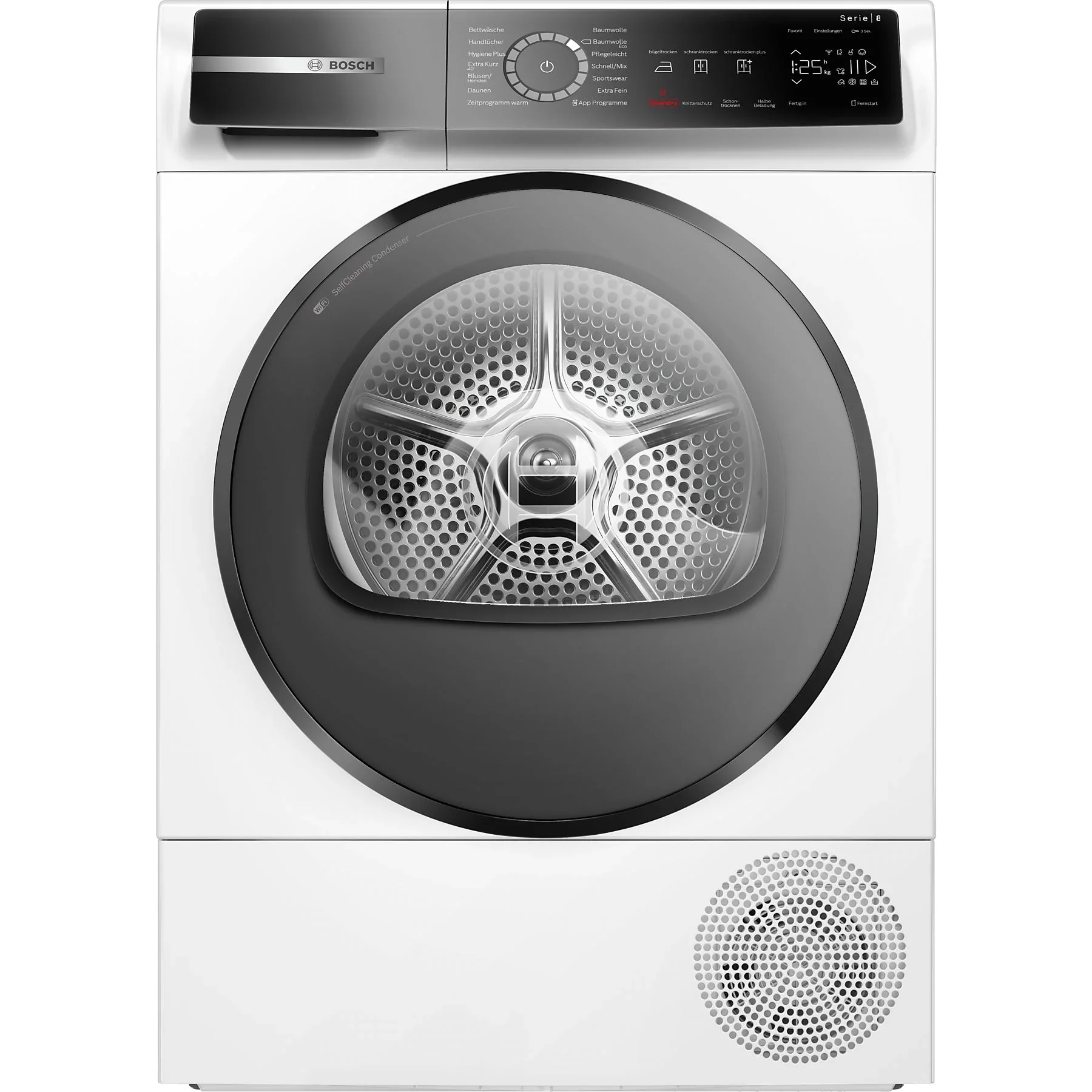 2025 BOSCH Warmtepompdroger Serie 8 (9,0 kg, A+++)