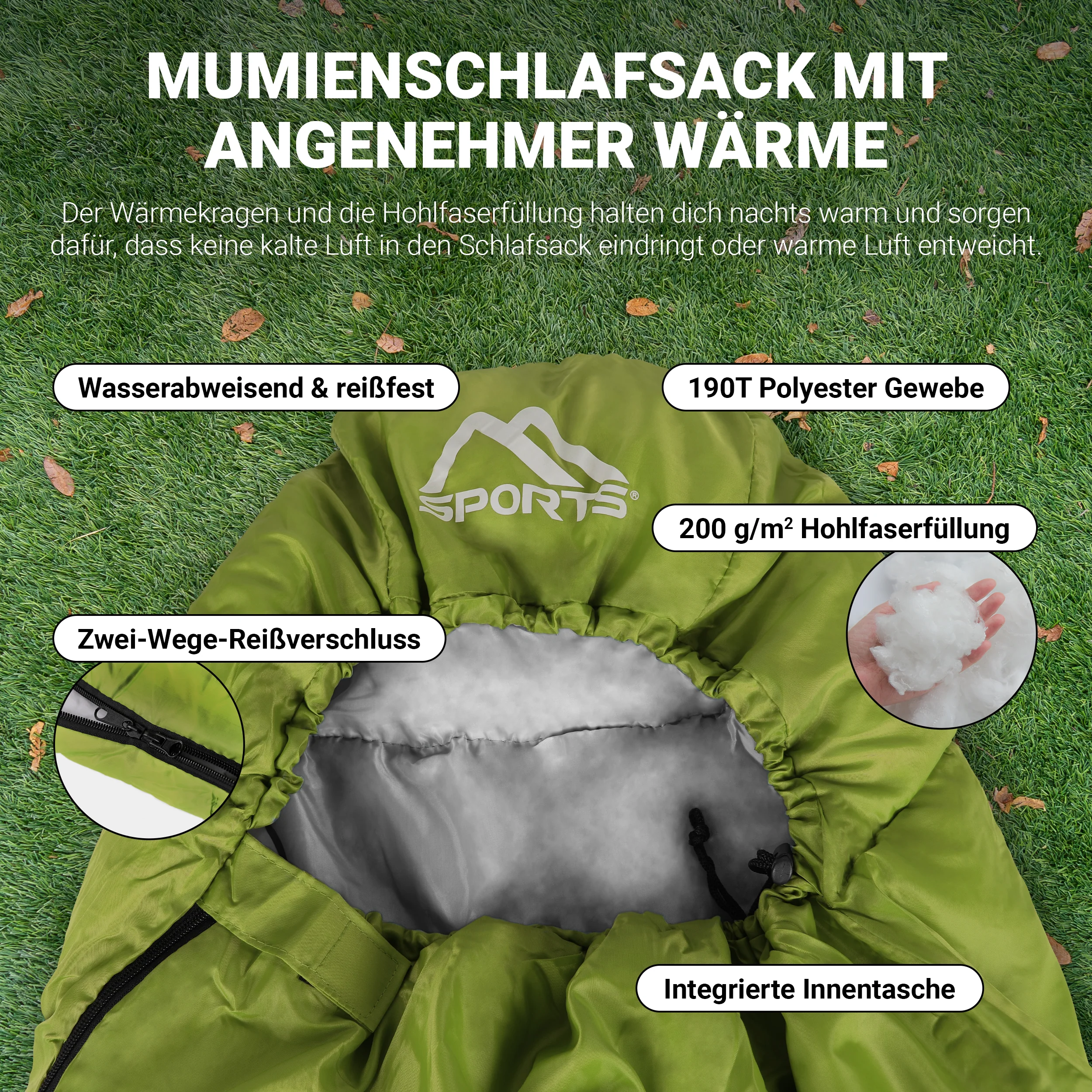 2025 Camping-Set Gr��n Premium