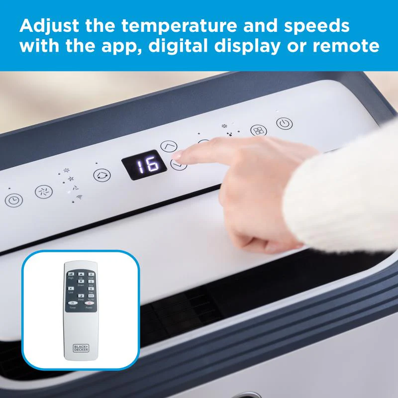 Slimme Draagbare Airconditioner Black+Decker BXAC40018GB 16.000 BTU