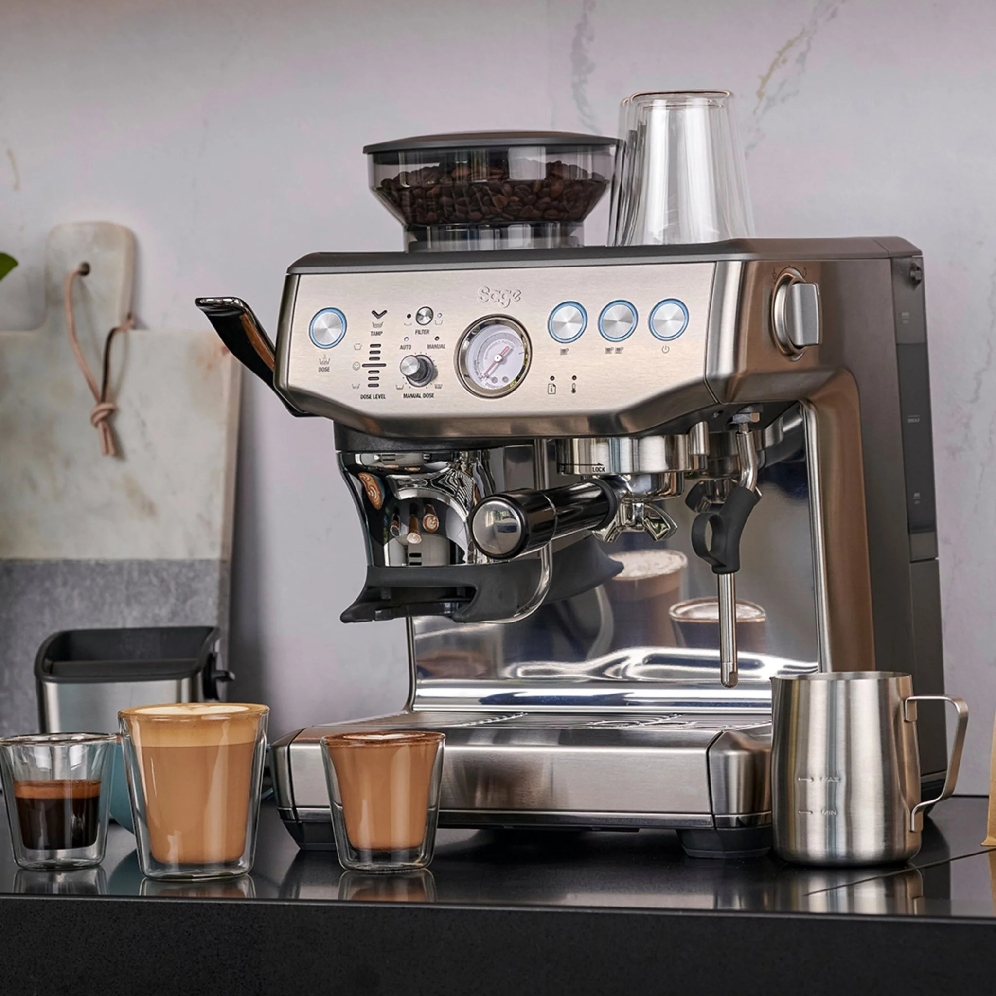 Barista Express? Impress van Sage RVS | SES876BSS4GUK1