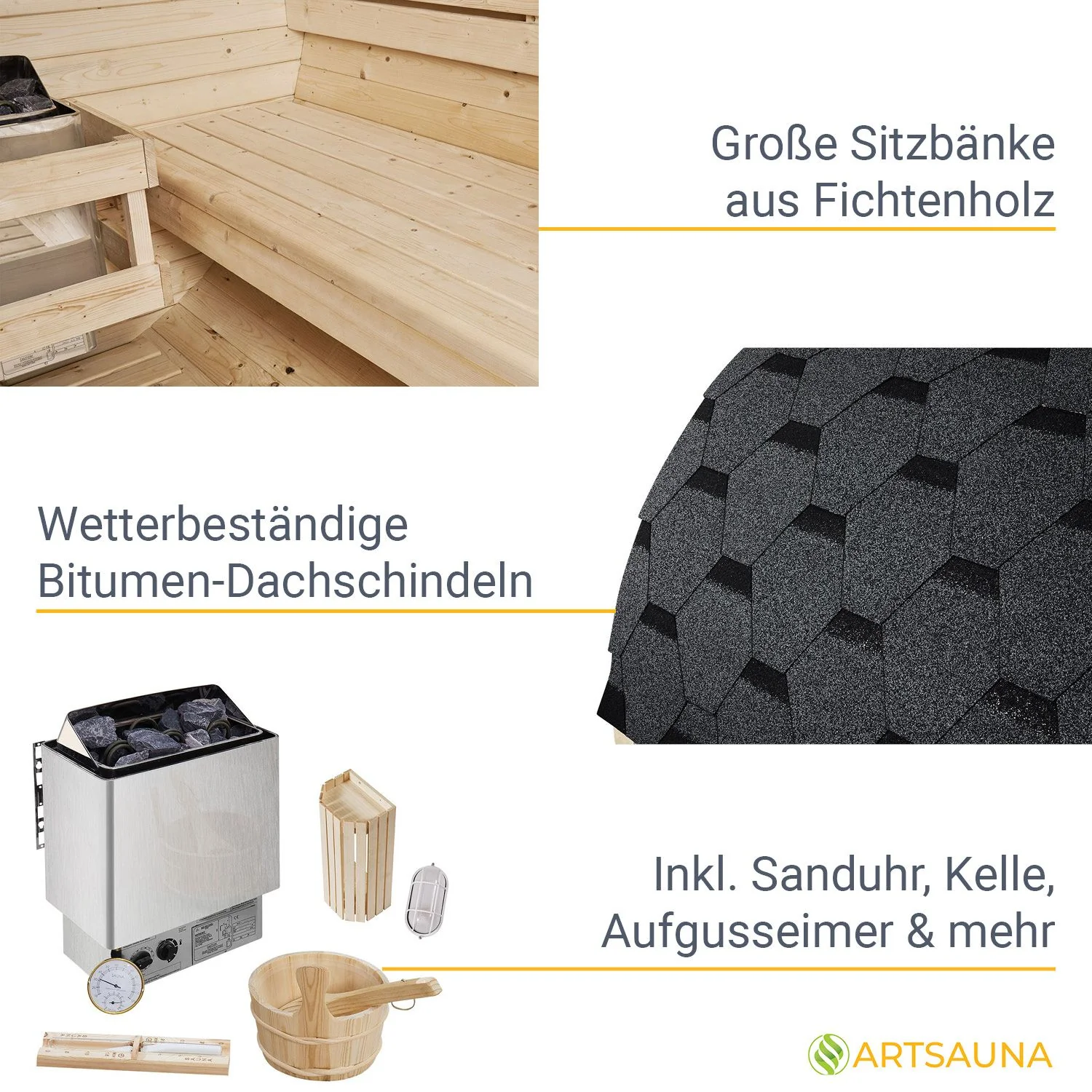 2025 Fasssauna Spitzbergen met saunaoven