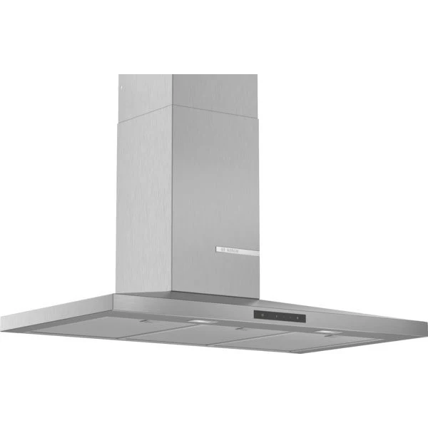 Bosch DWQ96DM50B Serie 4 Wandafzuigkap voor Muurmontage, 90 cm, Roestvrij Staal