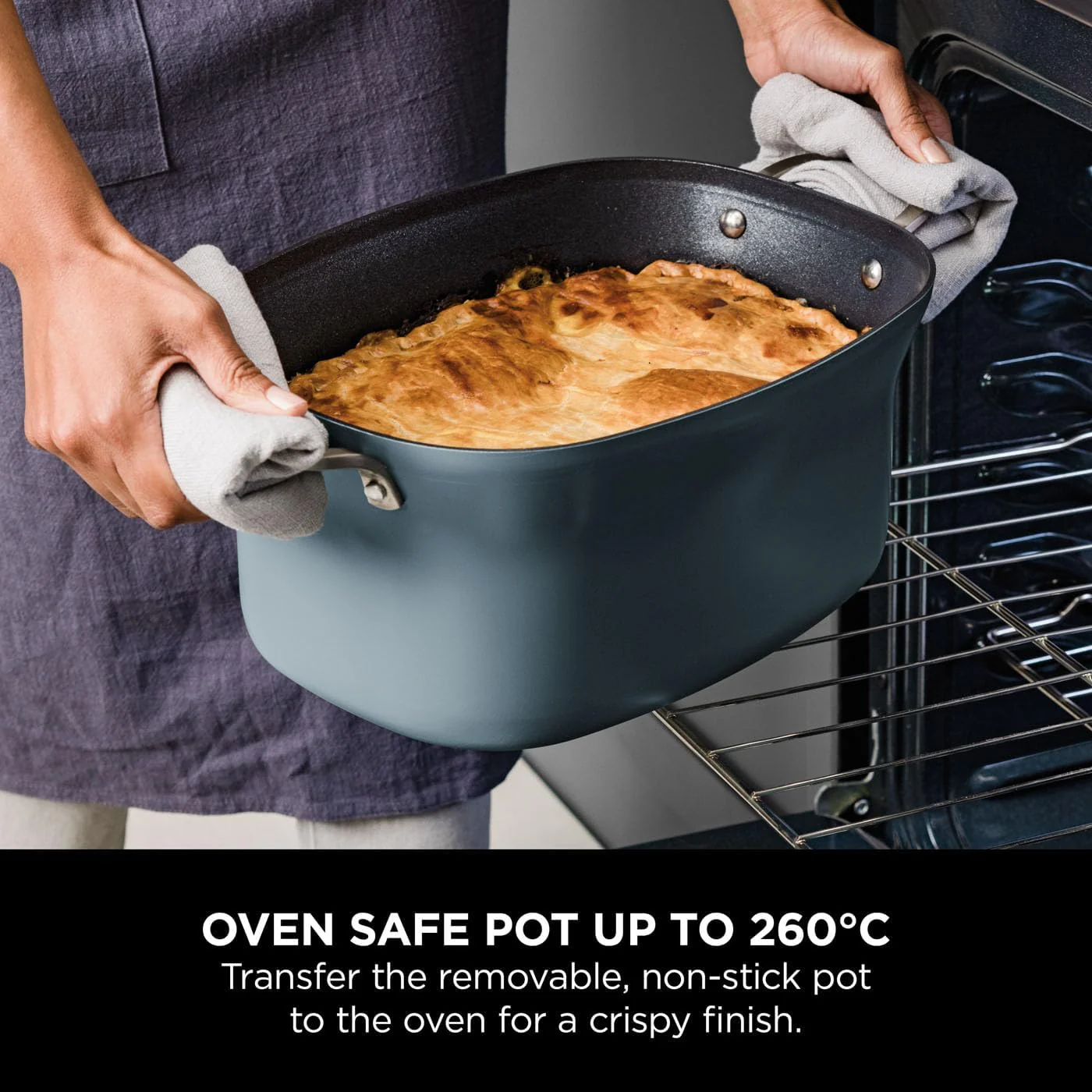 2025 Ninja Foodi PossibleCooker 8-in-1 Slowcooker 8L �C Marine Grey