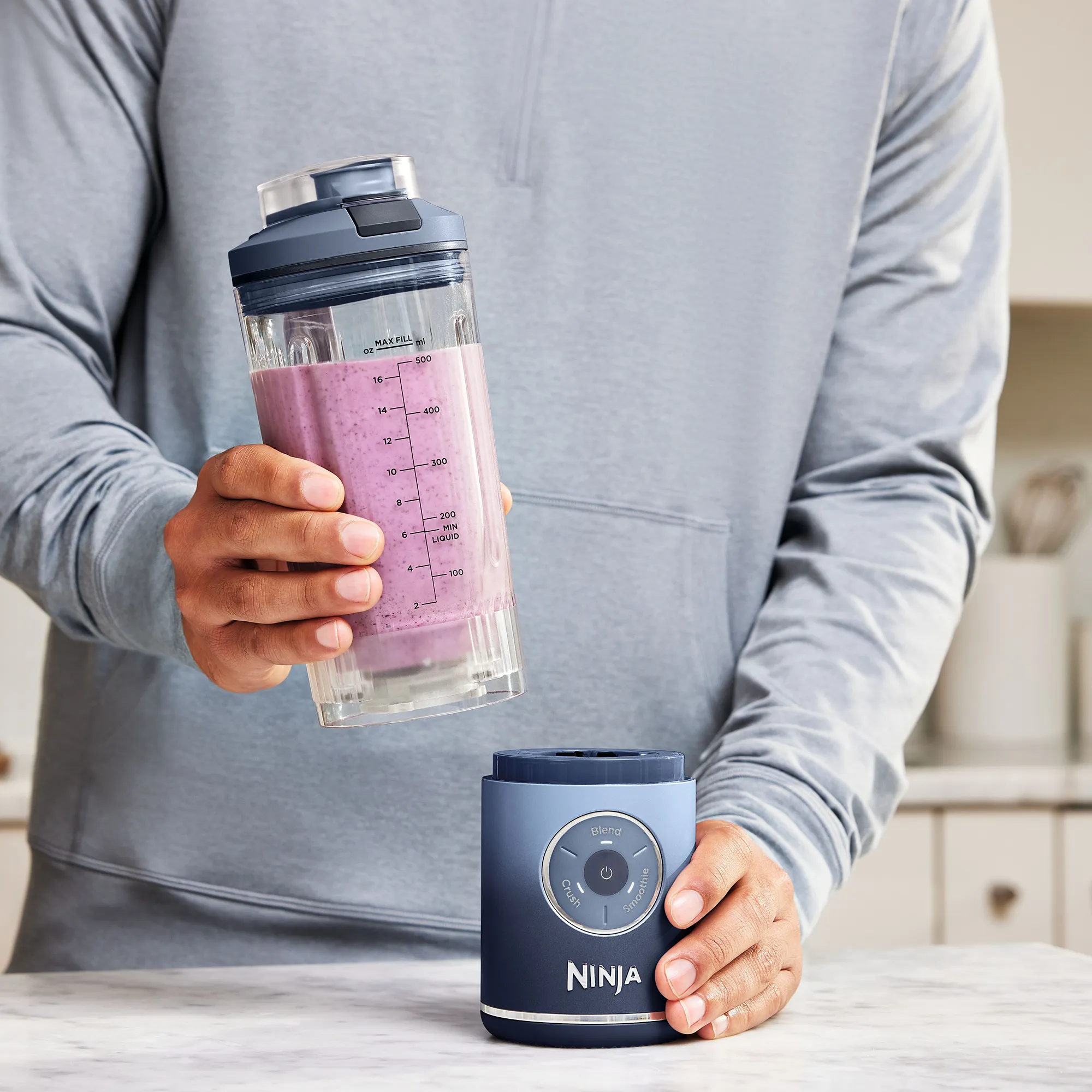 2025 Ninja Blast Max Draadloze Draagbare Blender