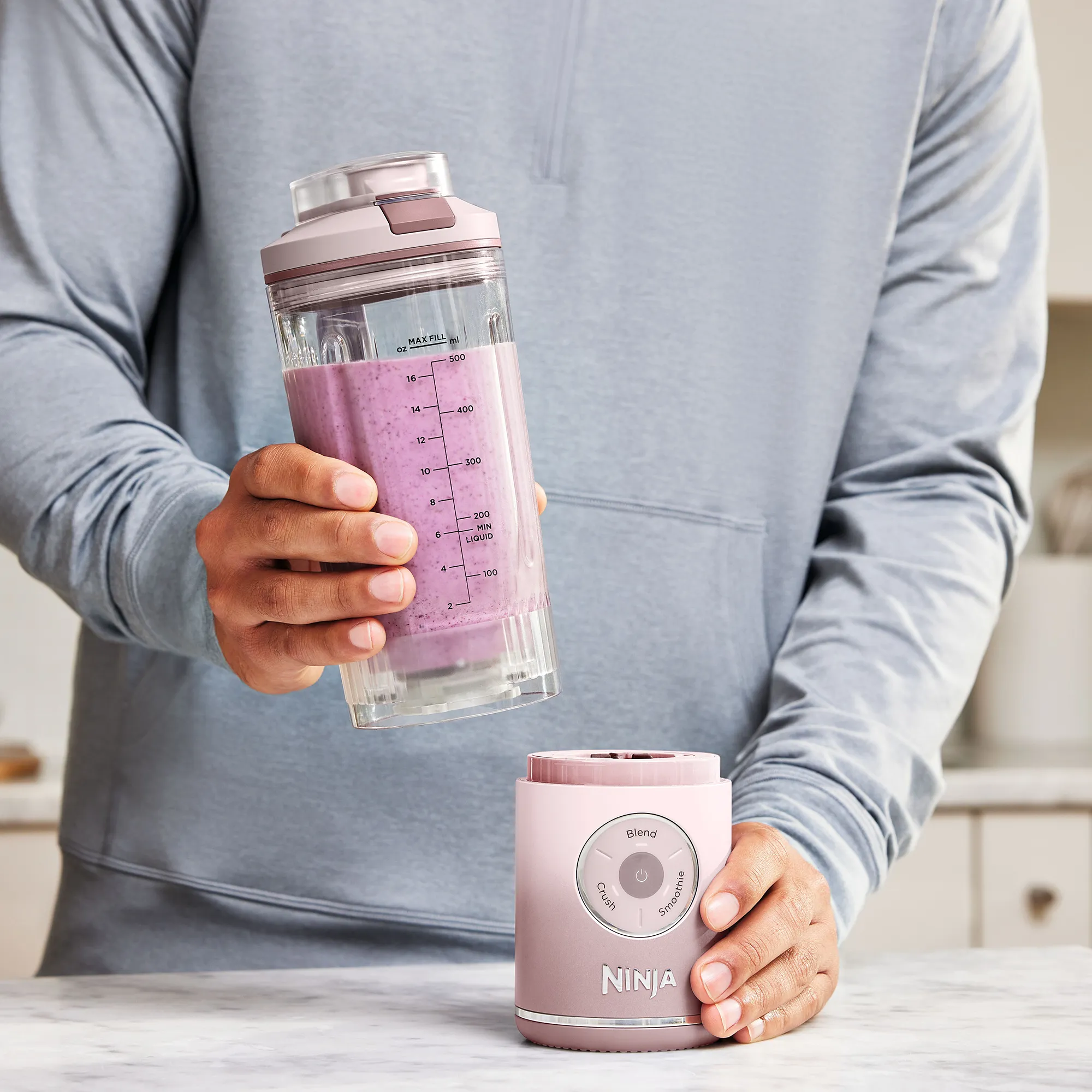 2025 Ninja Blast Max Draadloze Draagbare Blender