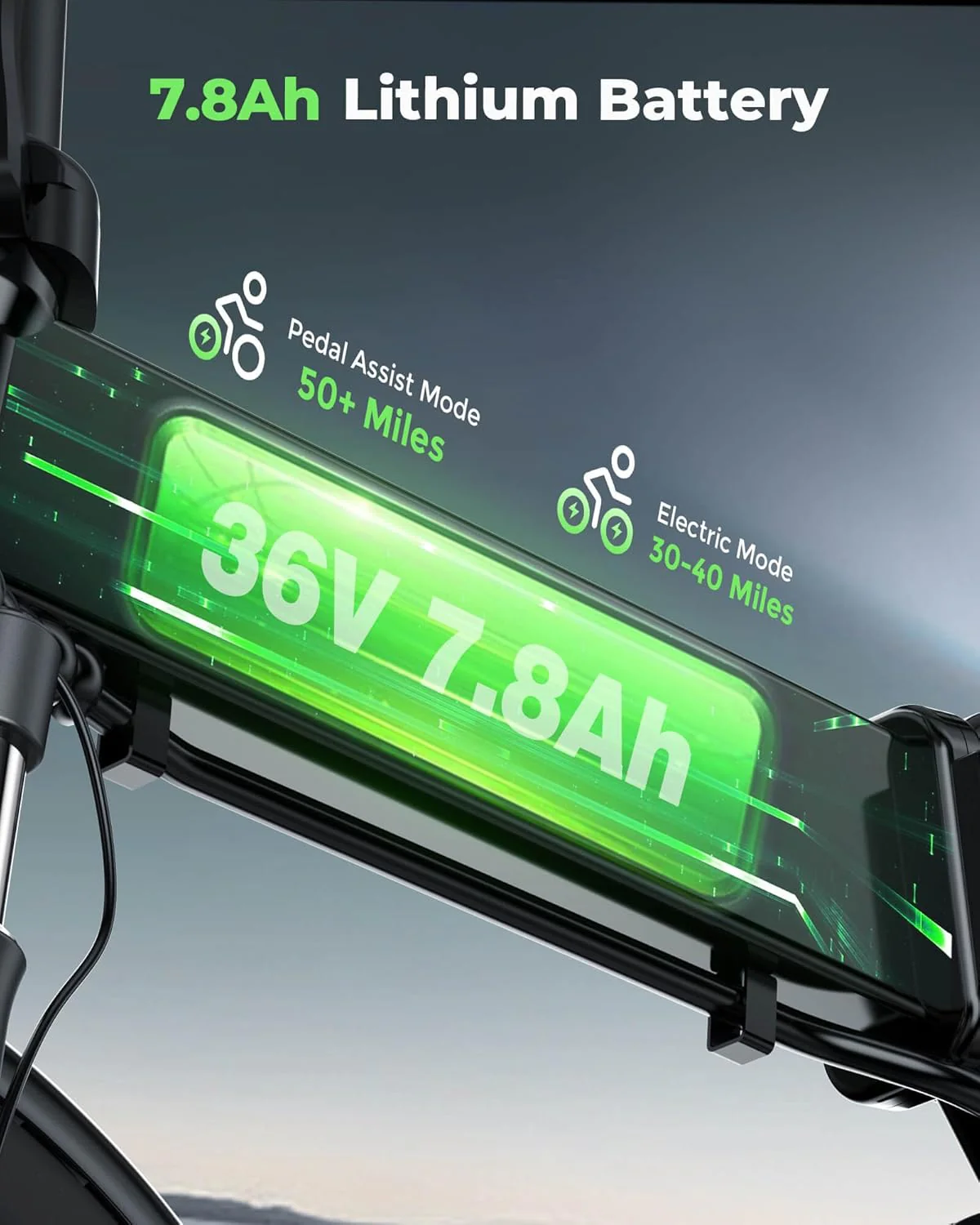 Elektrische fiets voor volwassenen, 500W motor, 20 mph opvouwbare e-bike, 14