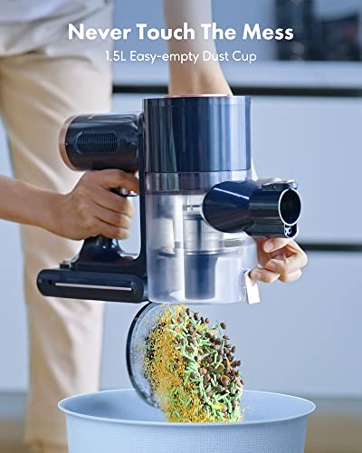 Homeika Draadloze Stofzuiger, Krachtige Zuiging van 20Kpa met LED Display