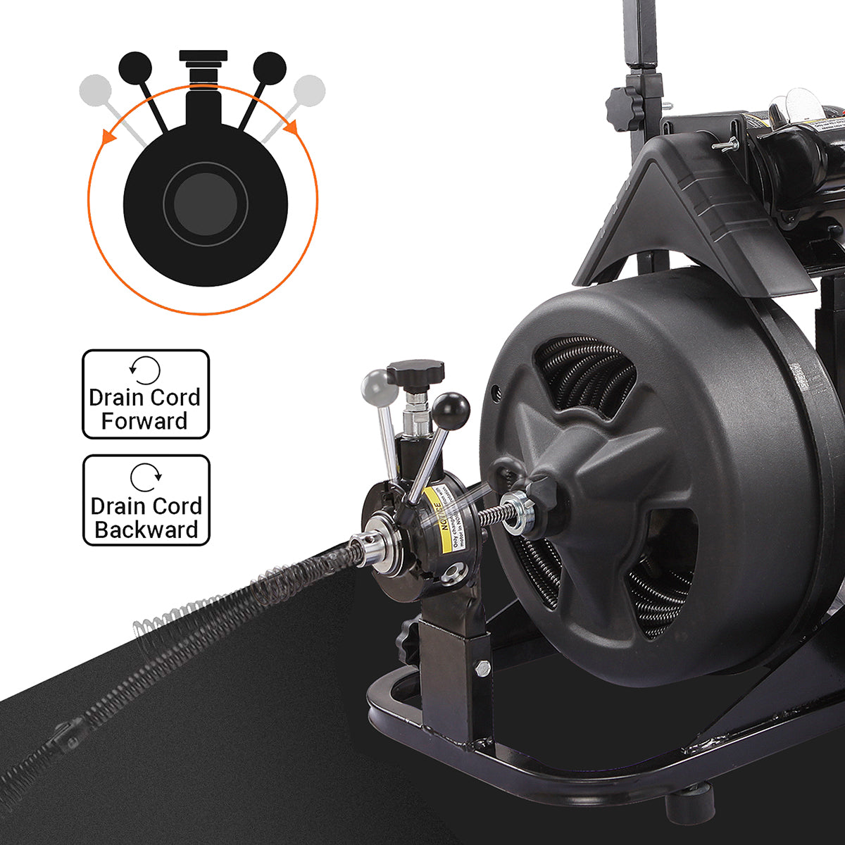 2025 XtremepowerUS 45078 Elektrische Rioolslang met Accessoires �C 30 m Elektrische Ontstopper