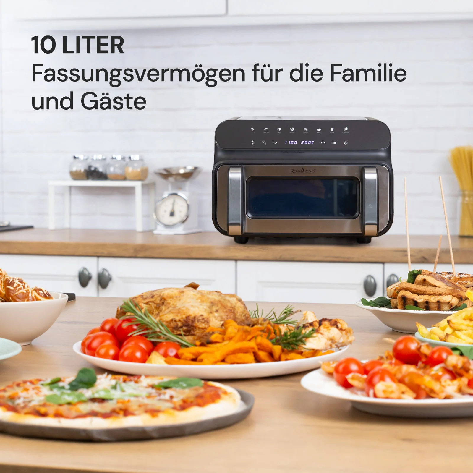 2025 Rosmarino Infinity MasterPro heteluchtfriteuse 