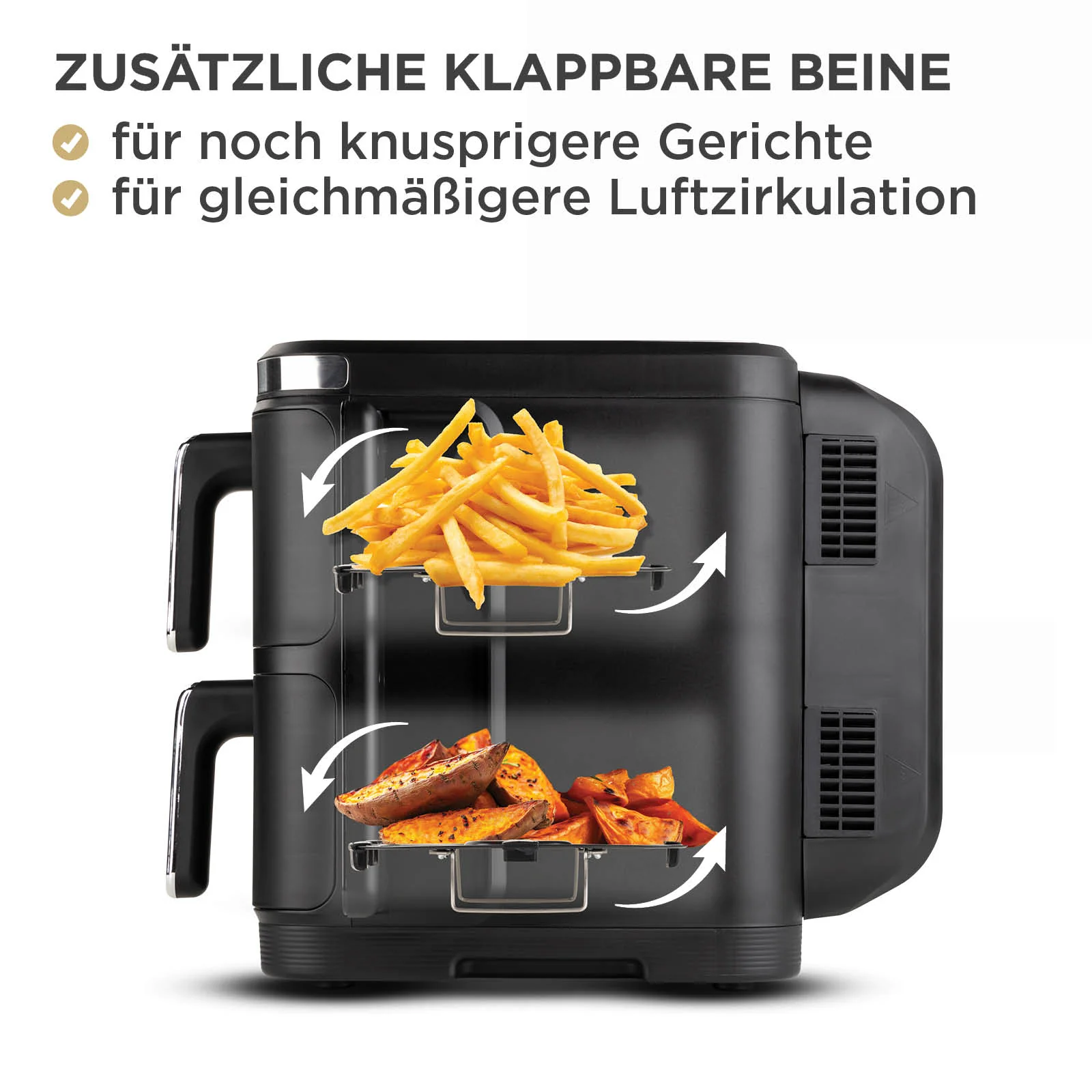 2025 Rosmarino Tower XXL heteluchtfriteuse �C 10,4 L