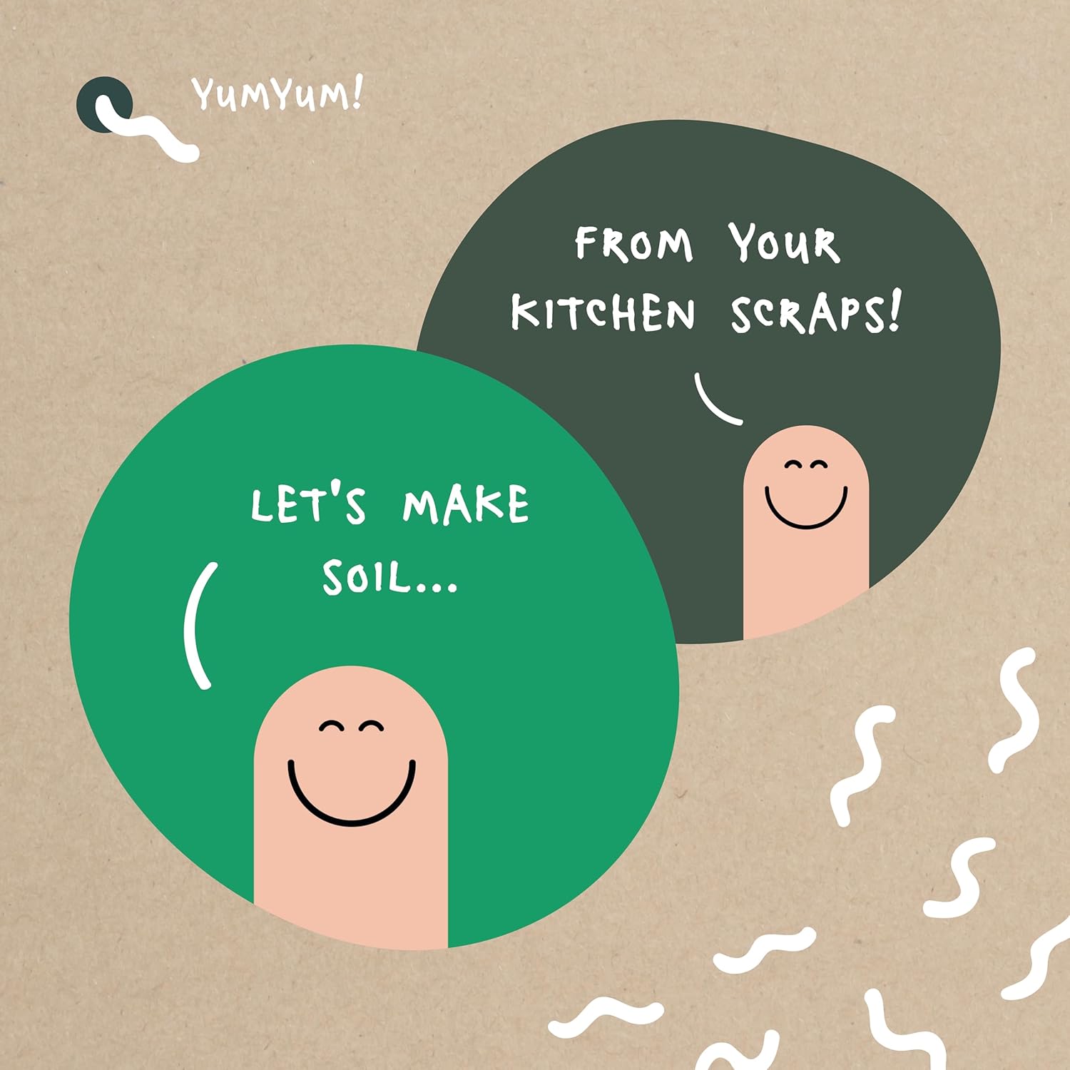 Billiebin Starter Set | Worm Hotel 64L - 4 Floors incl. Compost Worms Starting Substrate + Coconut Block + Accessories | Worm Farm - Worm Bowl (Green)