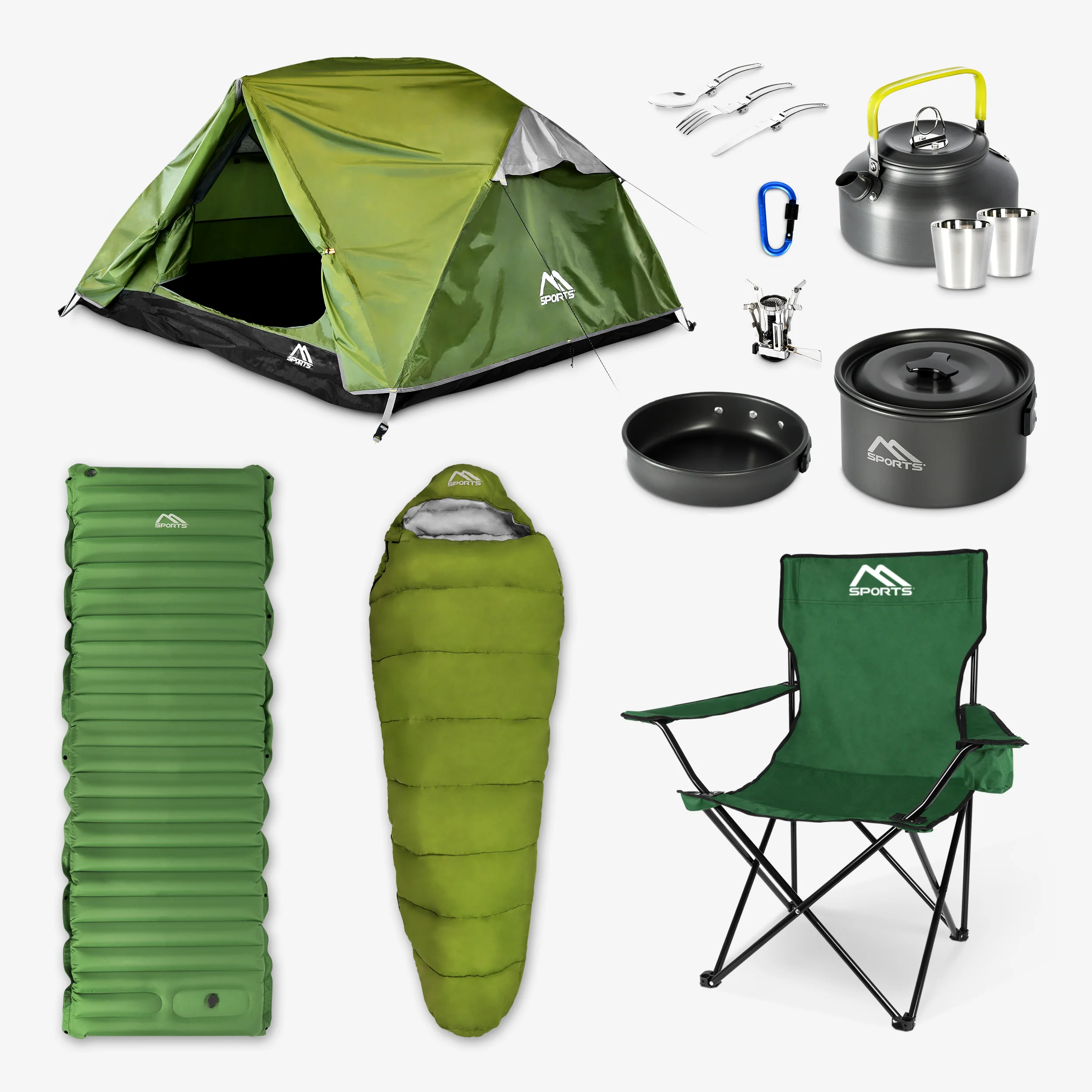 2025 Camping-Set Gr��n Premium