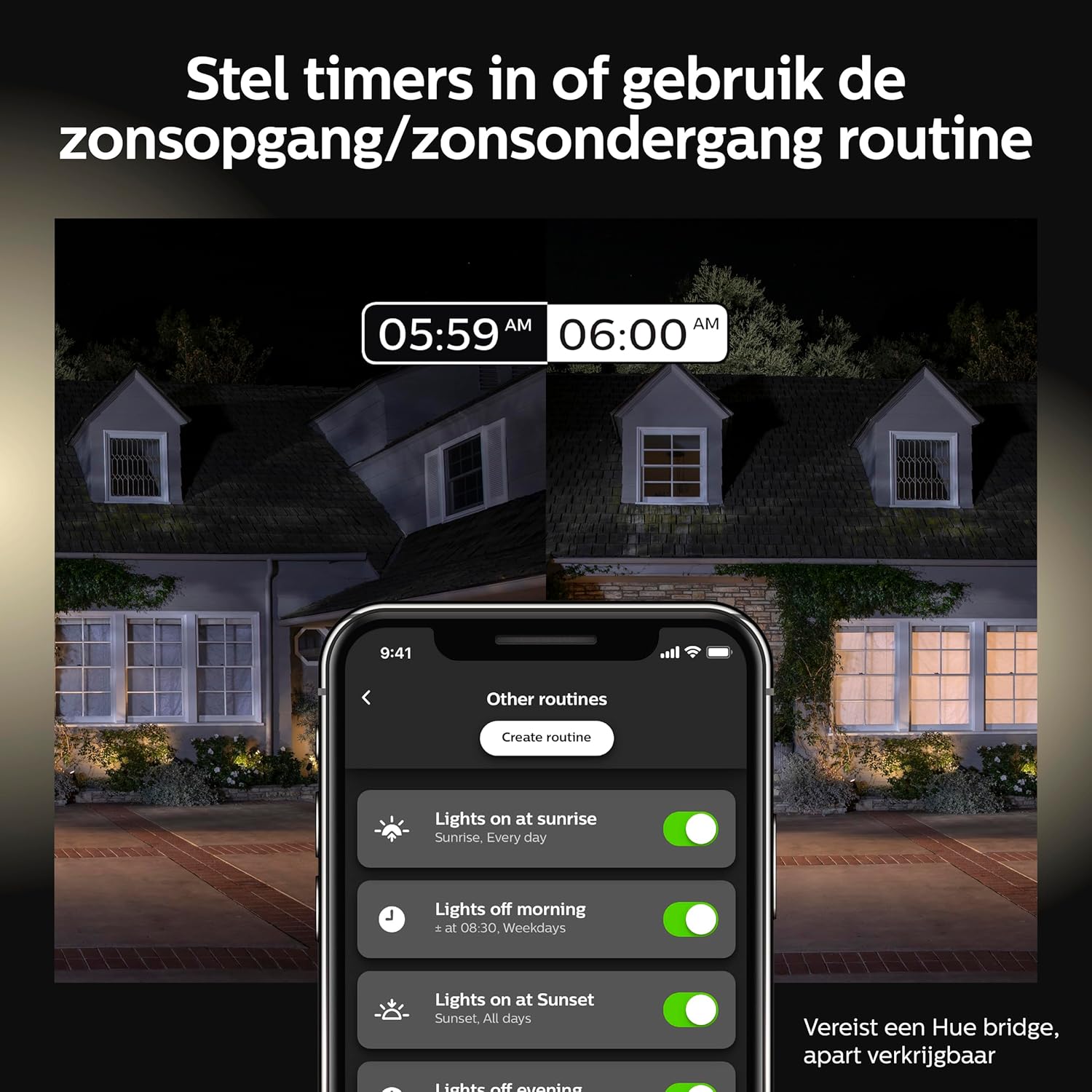 Philips Hue White and Colour Ambiance LED Garden Lights