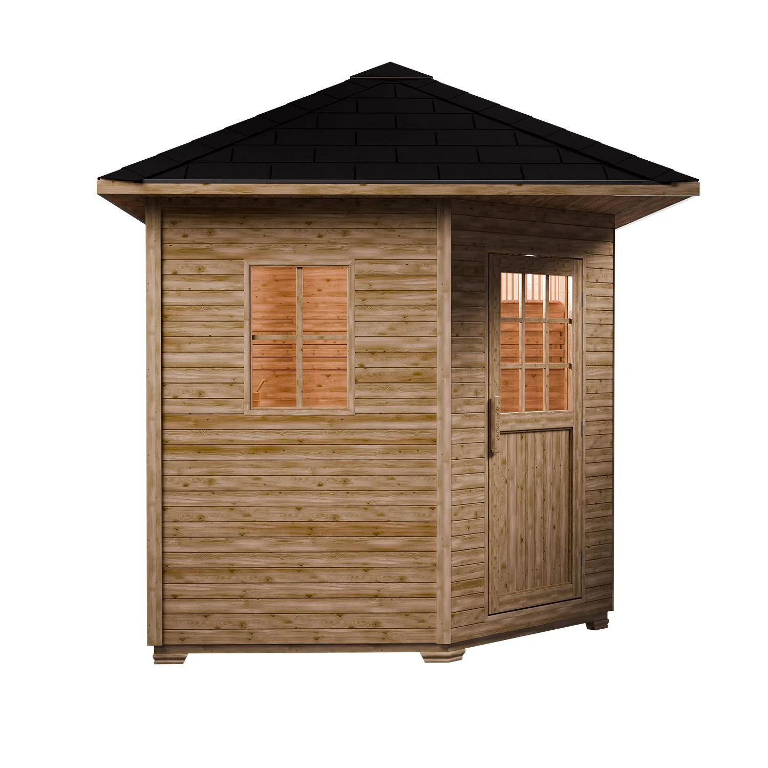 2025 Outdoor Saunahaus Eldur - 8 kW