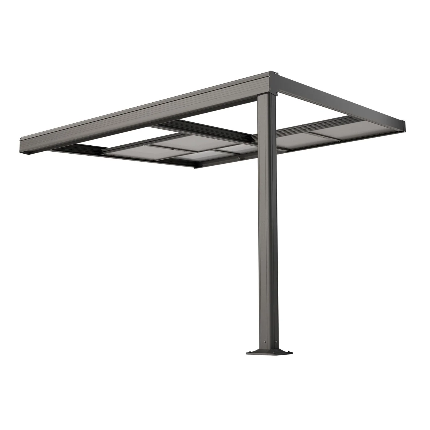 2025 Terrassendach Jakarta mit Polycarbonatplatten �C Terrasoverkapping Jakarta met Polycarbonaatplaten