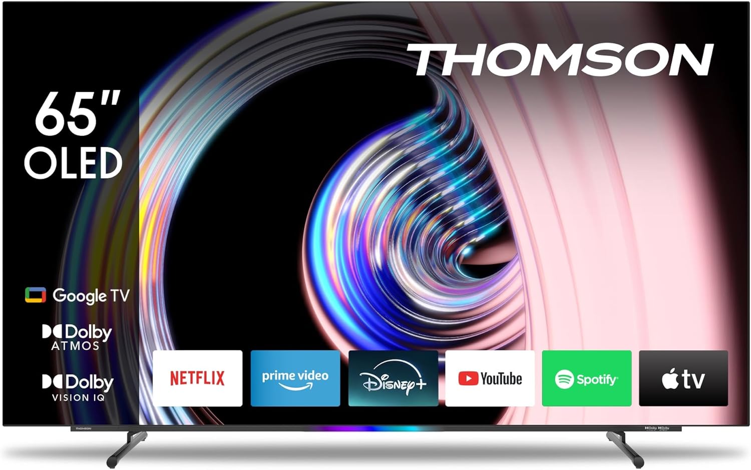 THOMSON 32 Inch (81cm) Full HD Google Smart TV, Wi-Fi, Dolby Audio, HDR10, Bluetooth 5.1, Triple Tuner (Cable/Satellite/Antenna), HDMI, CI+, A+ Panel - 32FG2S14