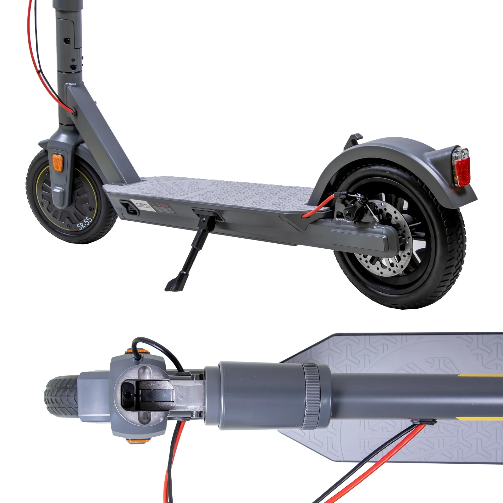 2025 KSR Shell SR-5S 350 W E-step in grijs met straatgoedkeuring volgens StVZO
