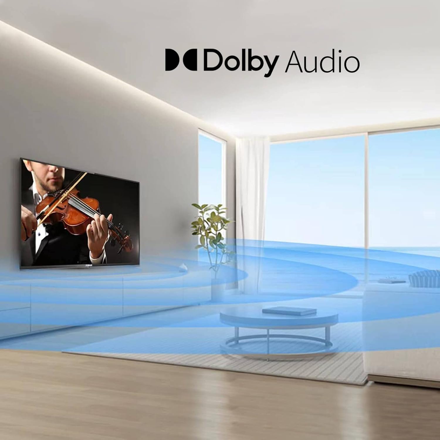 ANTTEQ AB42D1 TV 42 Inch (TV 106 cm), Dolby Audio, LED, HDMI, Media Player via USB, Digital Audio Output, Triple Tuner DVB-C/T2/S2, CI+, Hotel Mode Included