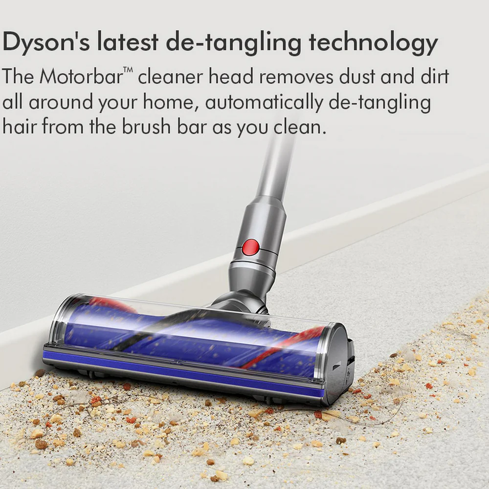 2025 Dyson V12 Detect Slim Absolute Draadloze Steelstofzuiger met Accessoires voor Grondige Reiniging, Geel/Nikkel